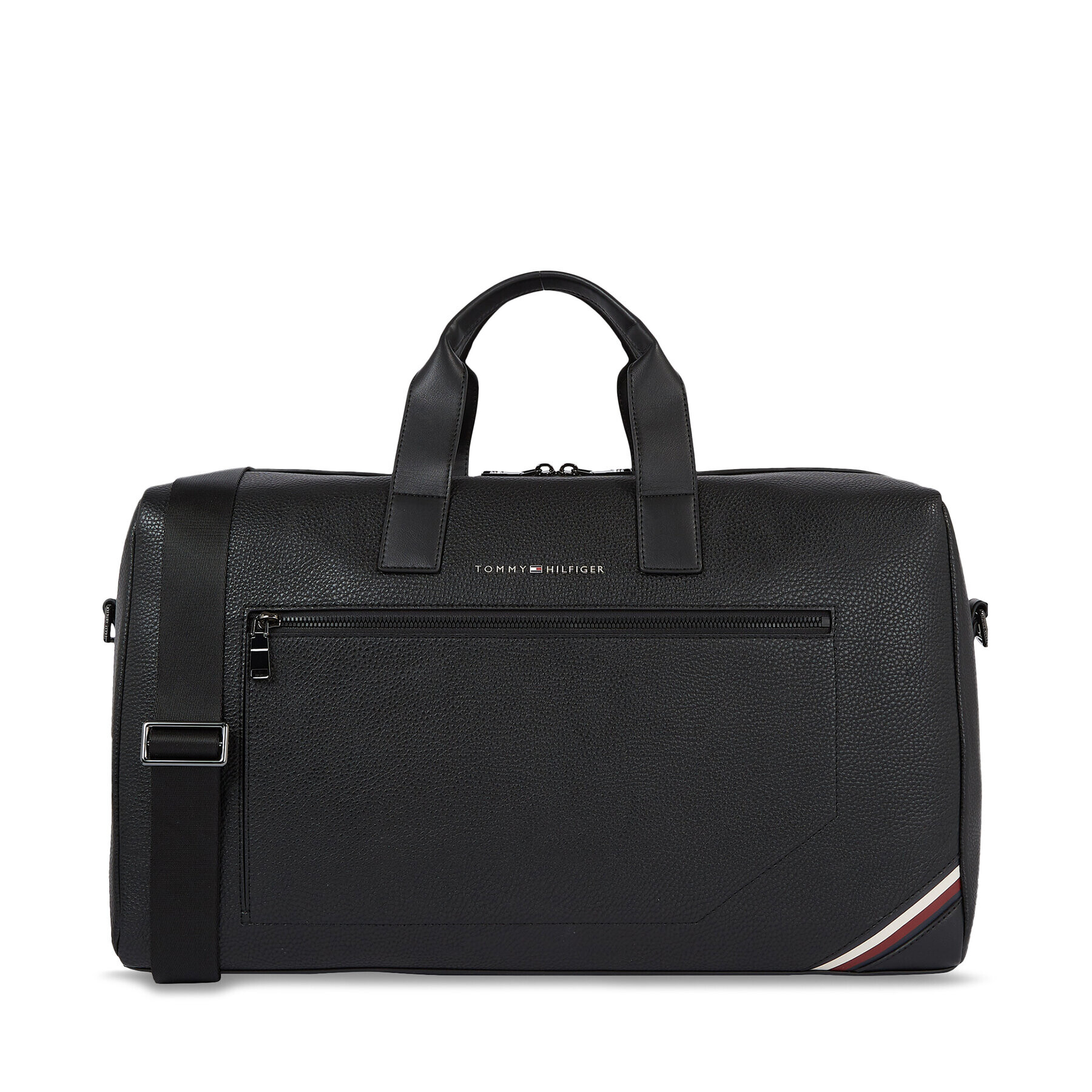 Tommy Hilfiger Táska Th Central Duffle AM0AM11582 Fekete - Pepit.hu