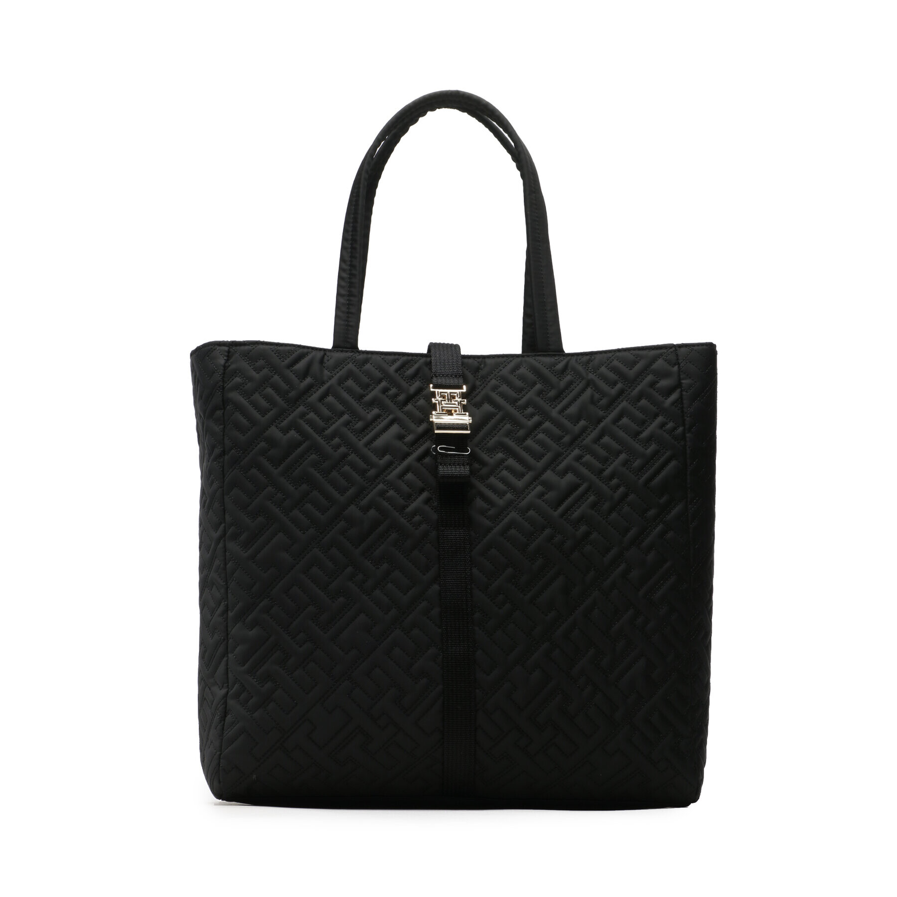 Tommy Hilfiger Táska Th Flow Tote AW0AW14495 Fekete - Pepit.hu