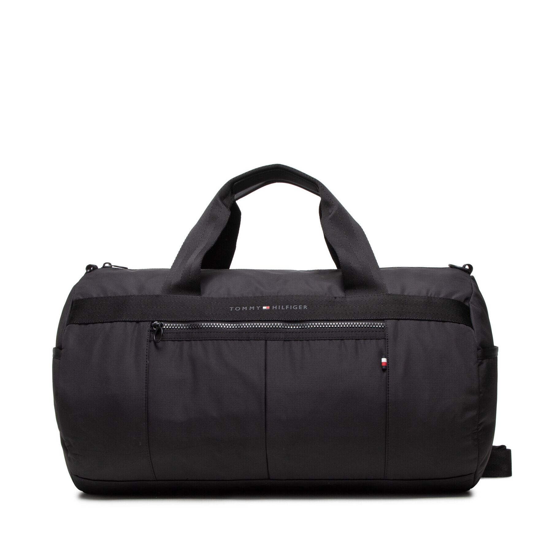 Tommy Hilfiger Táska Th Horizon Duffle AM0AM10267 Fekete - Pepit.hu