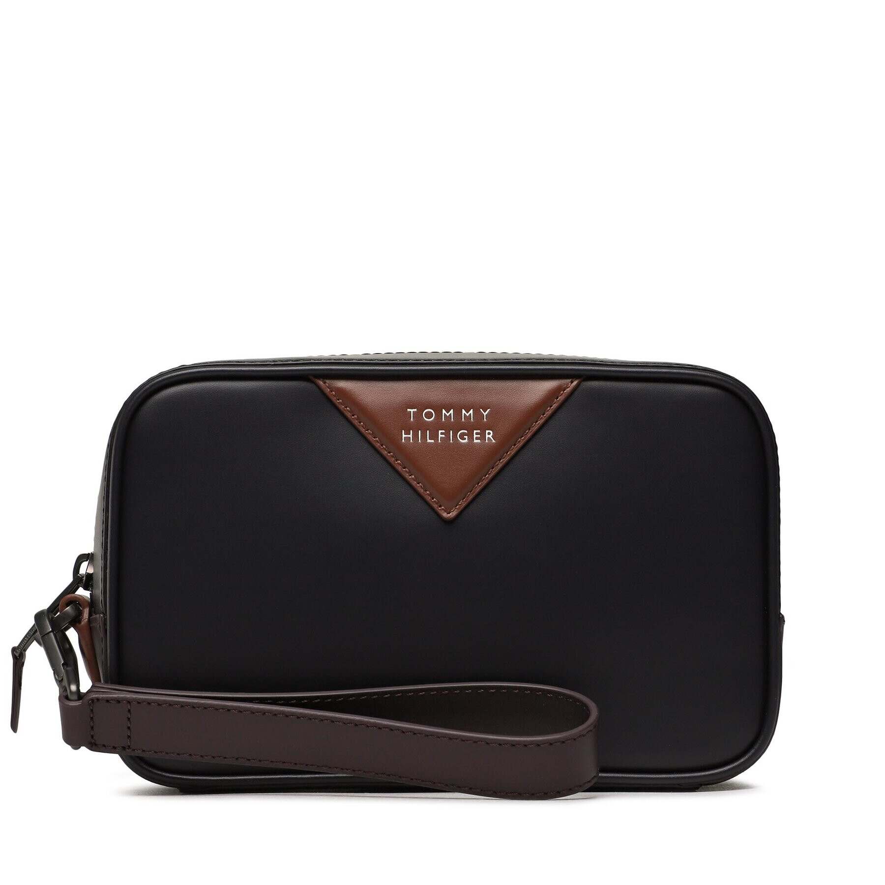 Tommy Hilfiger Táska Th Modern Leather Washbag AM0AM10622 Fekete - Pepit.hu