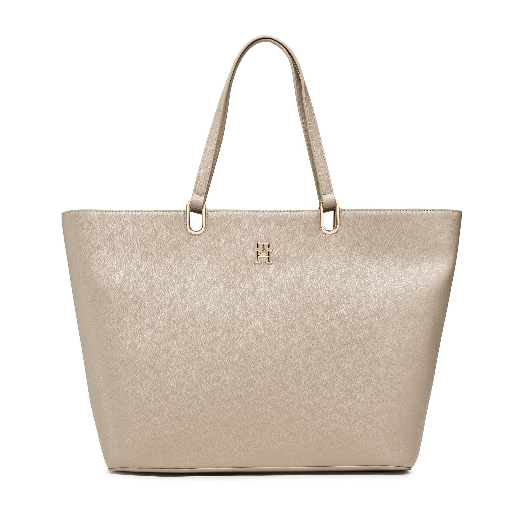 Tommy Hilfiger Táska Th Timeless Med Tote AW0AW14478 Bézs - Pepit.hu