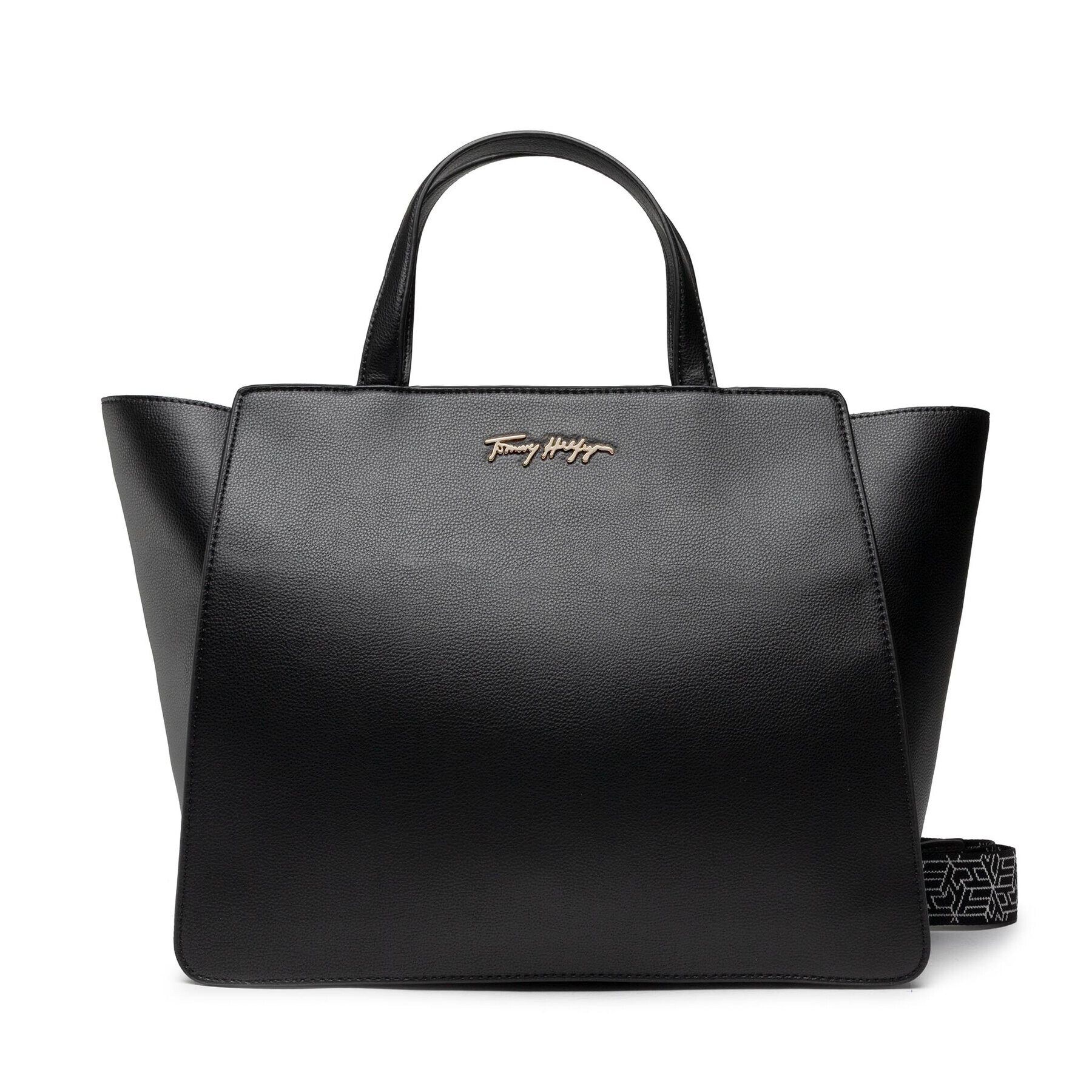 Tommy Hilfiger Táska Tommy Joy Soft Tote AW0AW12014 Fekete - Pepit.hu