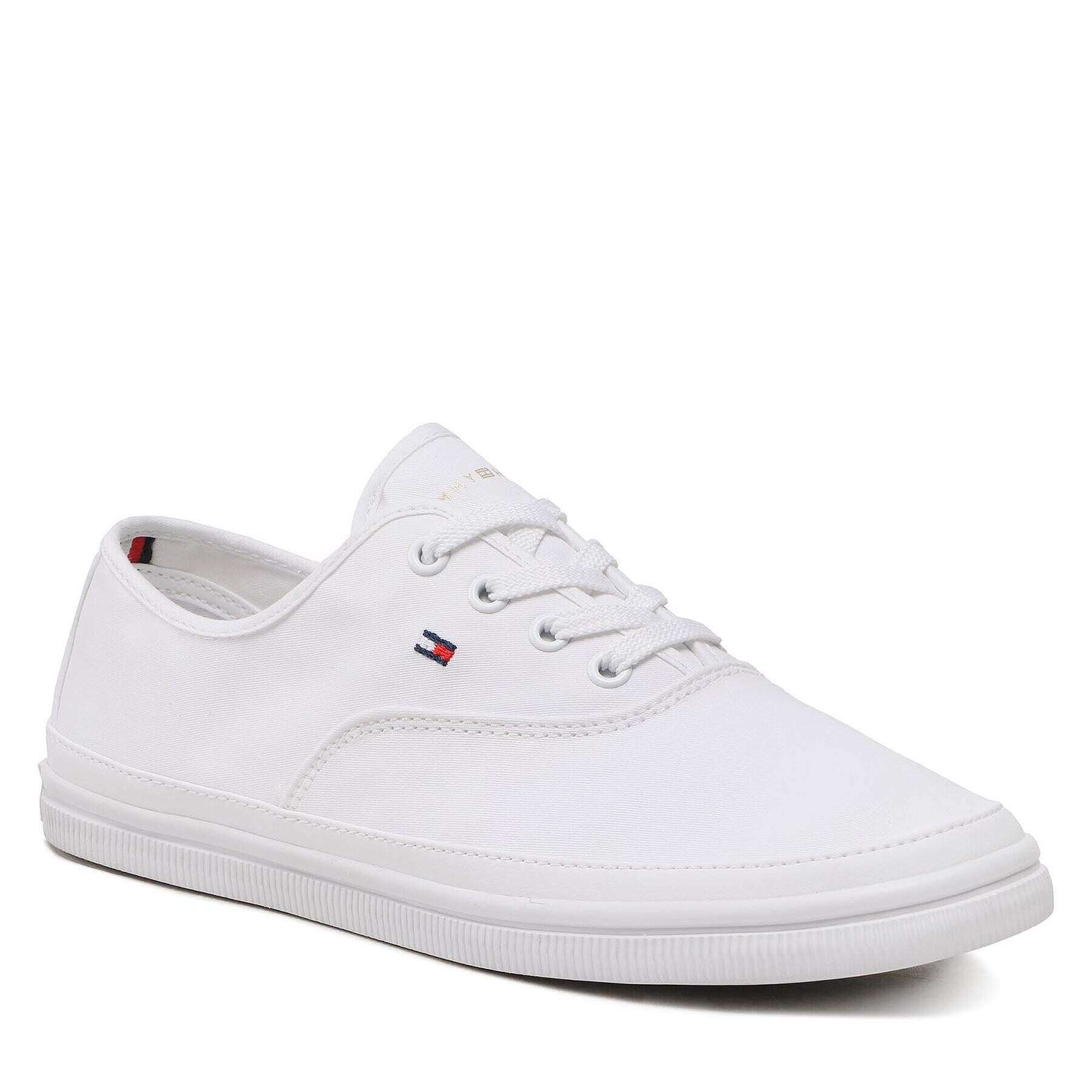 Tommy Hilfiger Teniszcipő Essential Kesha Lace Sneaker FW0FW06955 Fehér - Pepit.hu