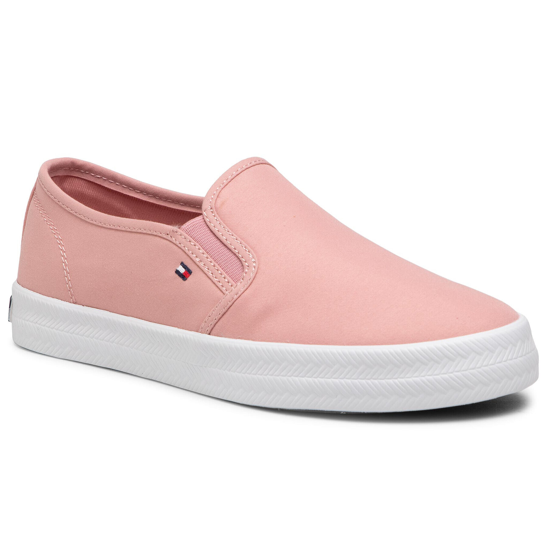 Tommy Hilfiger Teniszcipő Essential Nautical Slip On FW0FW05535 Rózsaszín - Pepit.hu