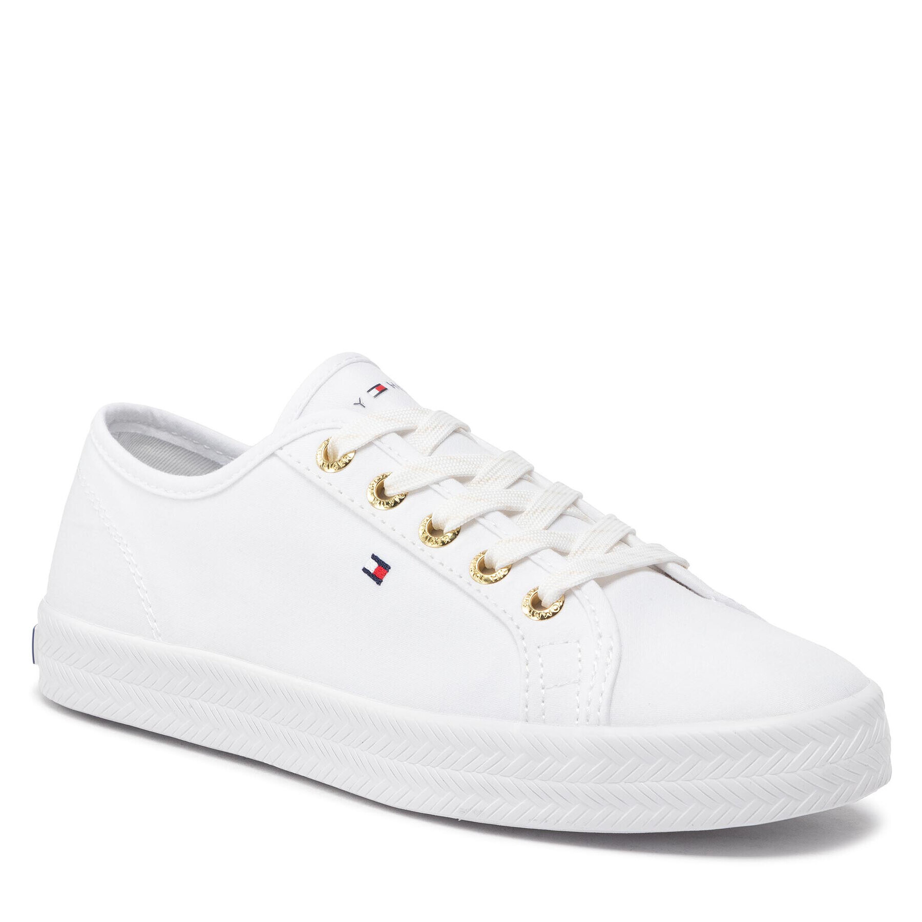 Tommy Hilfiger Teniszcipő Essential Nautical Sneaker FW0FW06512 Fehér - Pepit.hu