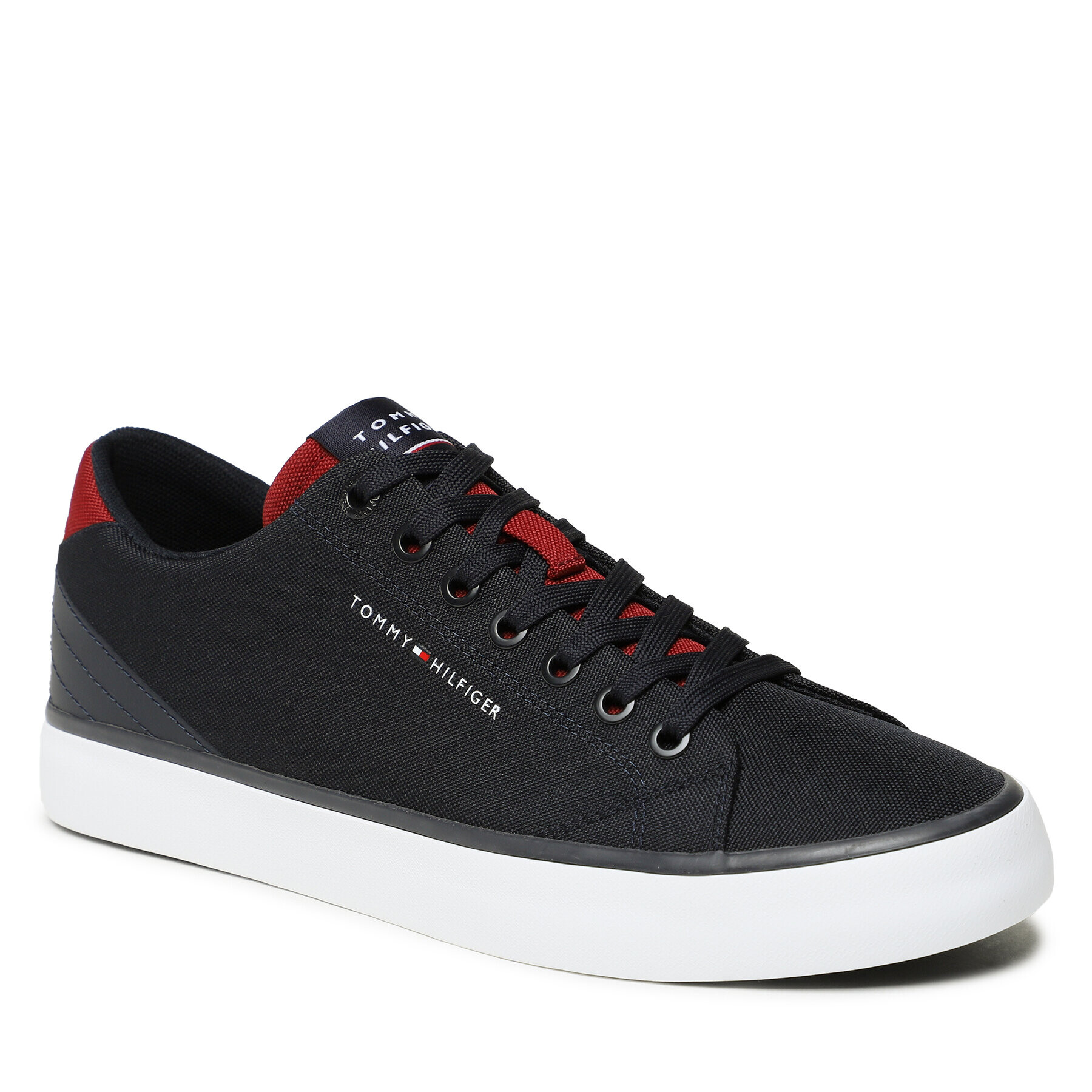 Tommy Hilfiger Teniszcipő Hi Vulc Core Low Mesh FM0FM04685 Sötétkék - Pepit.hu