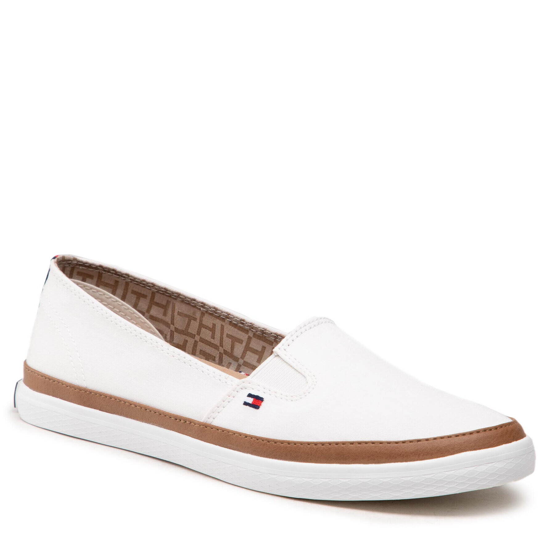 Tommy Hilfiger Teniszcipő Iconic Kesha Slip On FW0FW01656 Fehér - Pepit.hu