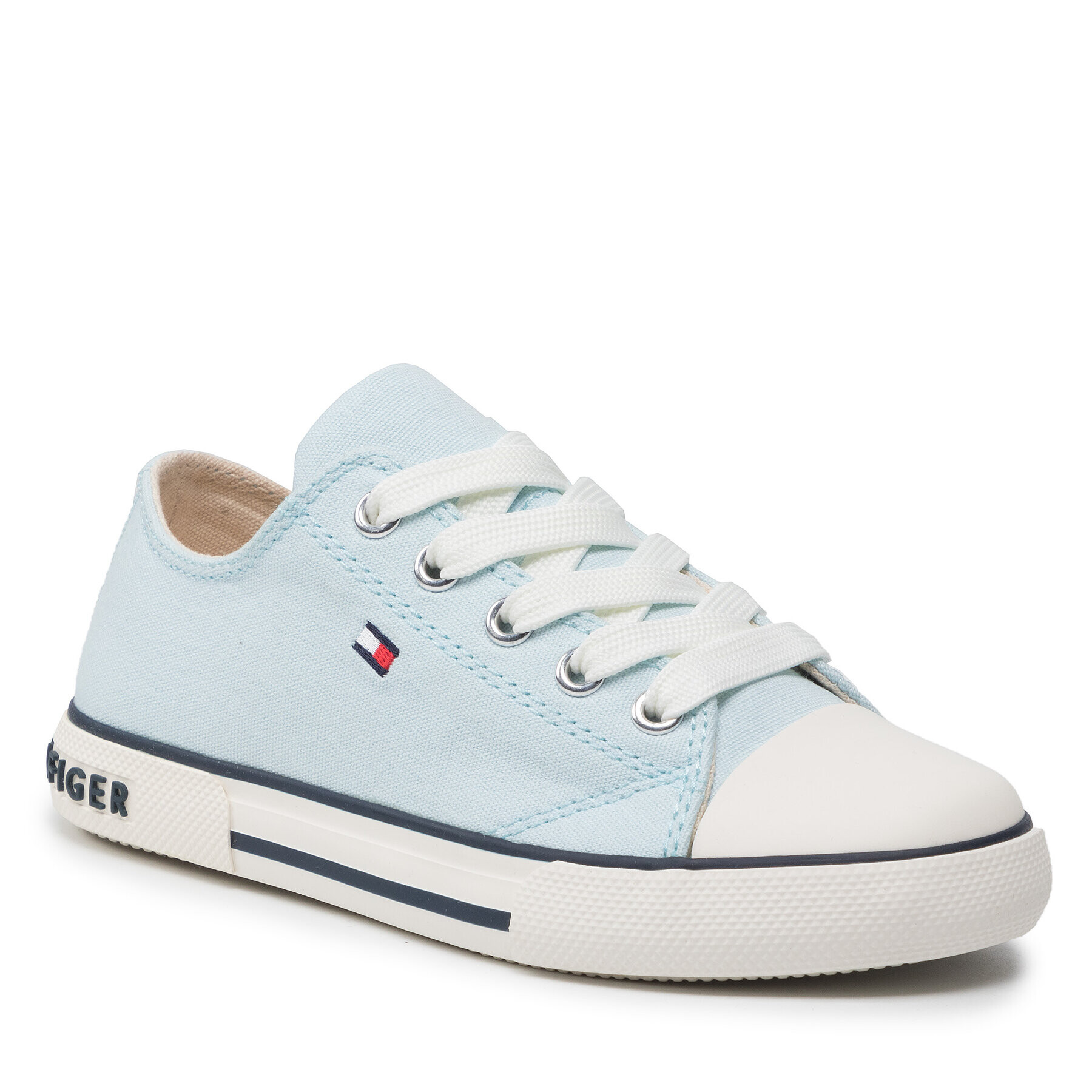 Tommy Hilfiger Tornacipő Low Cut Lace-Up Sneaker T3X4-32207-08908 M Kék - Pepit.hu