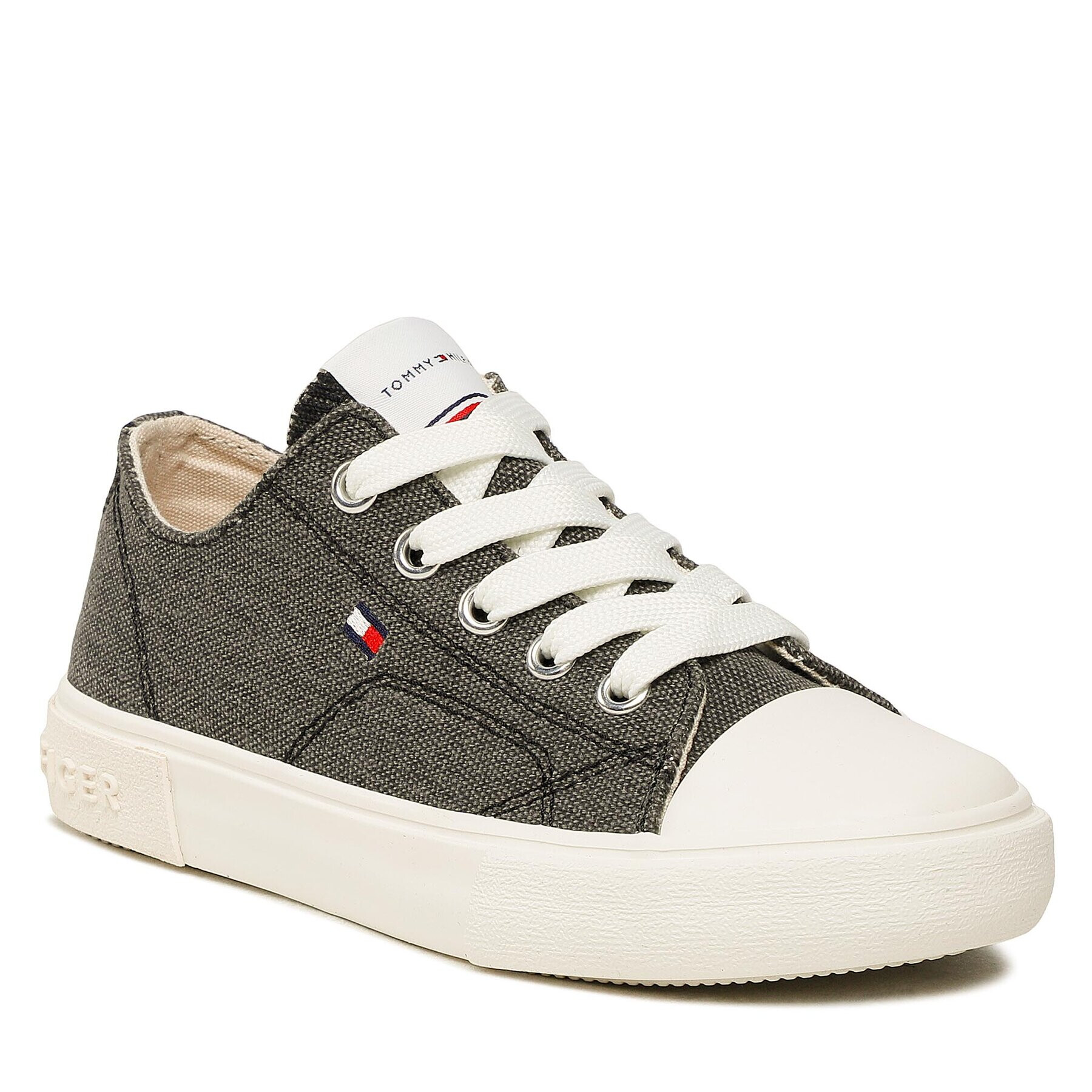 Tommy Hilfiger Tornacipő Low Cut Lace-Up Sneaker T3X9-32827-0890 M Fekete - Pepit.hu