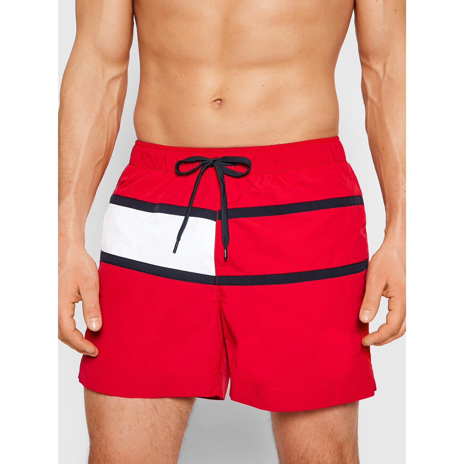 Tommy Hilfiger Úszónadrág Medium UM0UM02055 Piros Regular Fit - Pepit.hu