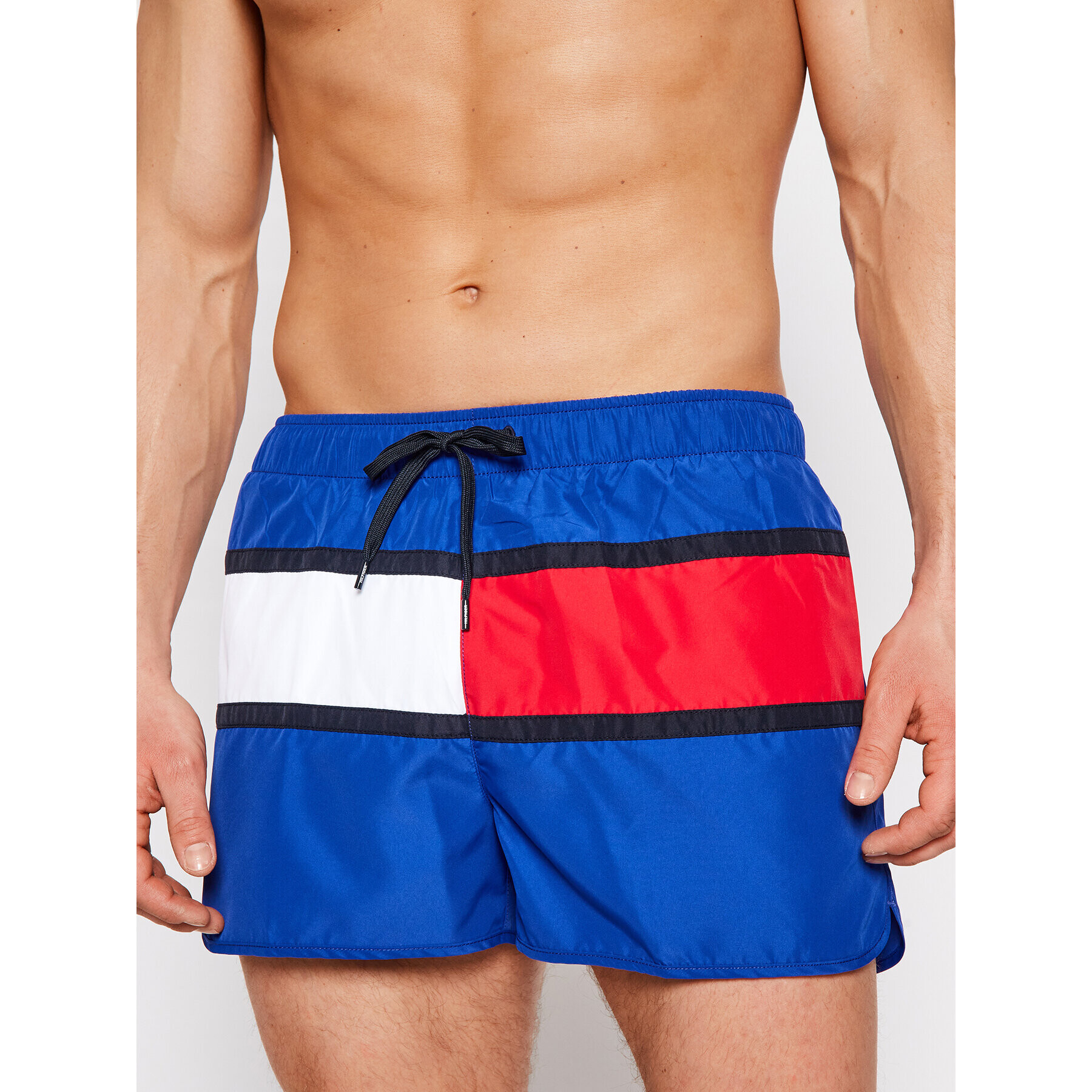 Tommy Hilfiger Úszónadrág Runner UM0UM02056 Sötétkék Regular Fit - Pepit.hu