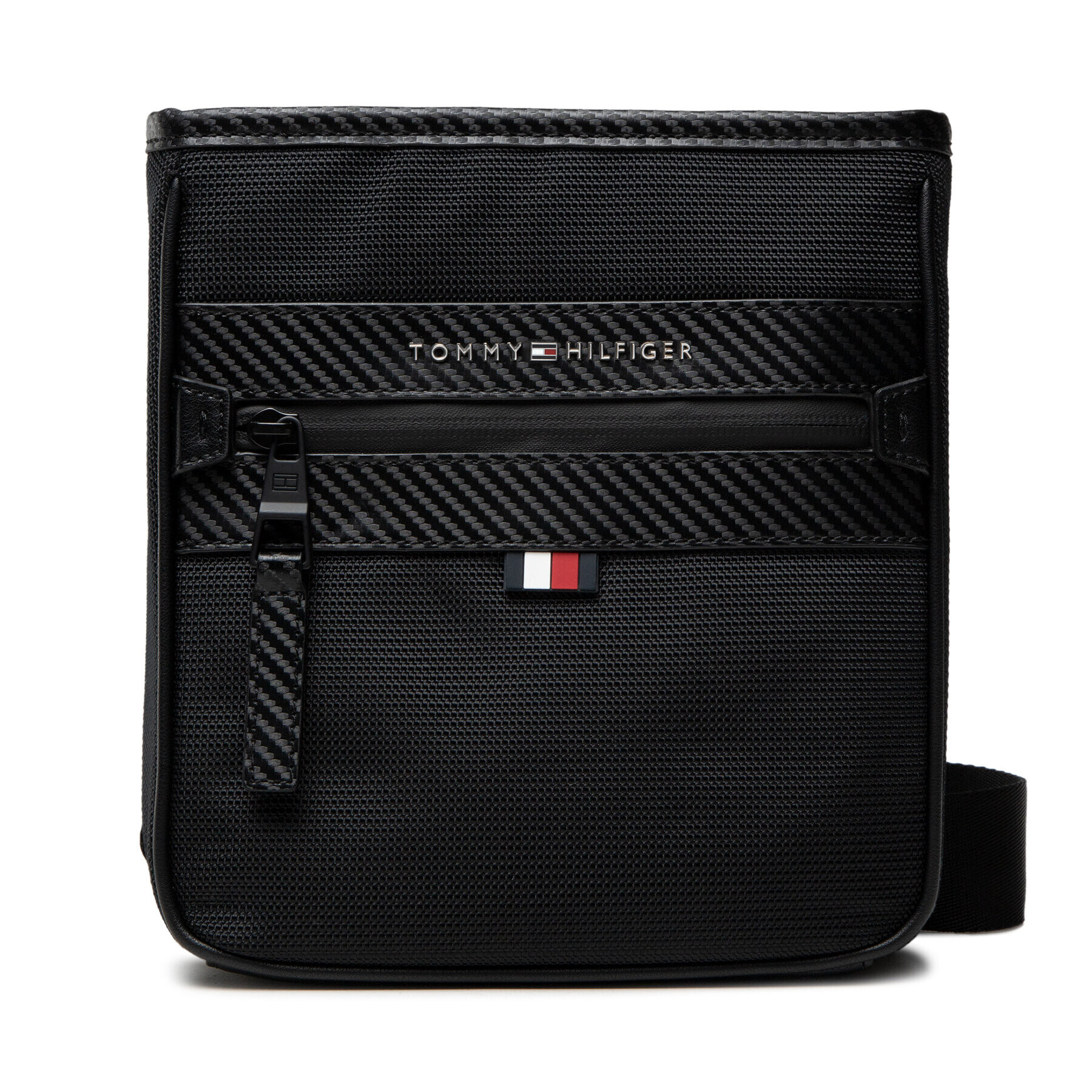 Tommy Hilfiger Válltáska Elevated Nylon Mini Crossover AM0AM07762 Fekete - Pepit.hu