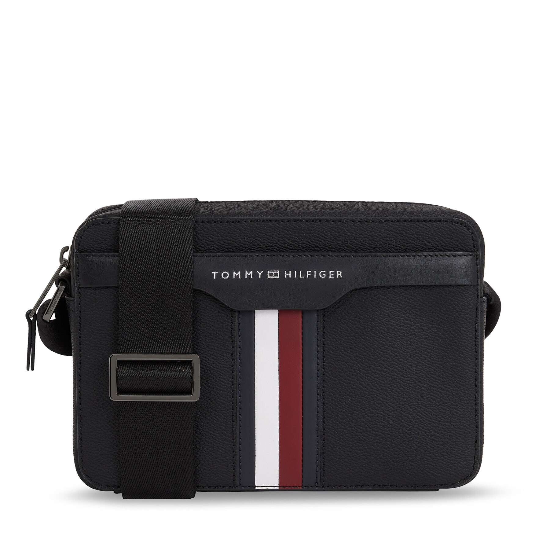 Tommy Hilfiger Válltáska Th Coated Canvas Camera Bag AM0AM11535 Fekete - Pepit.hu