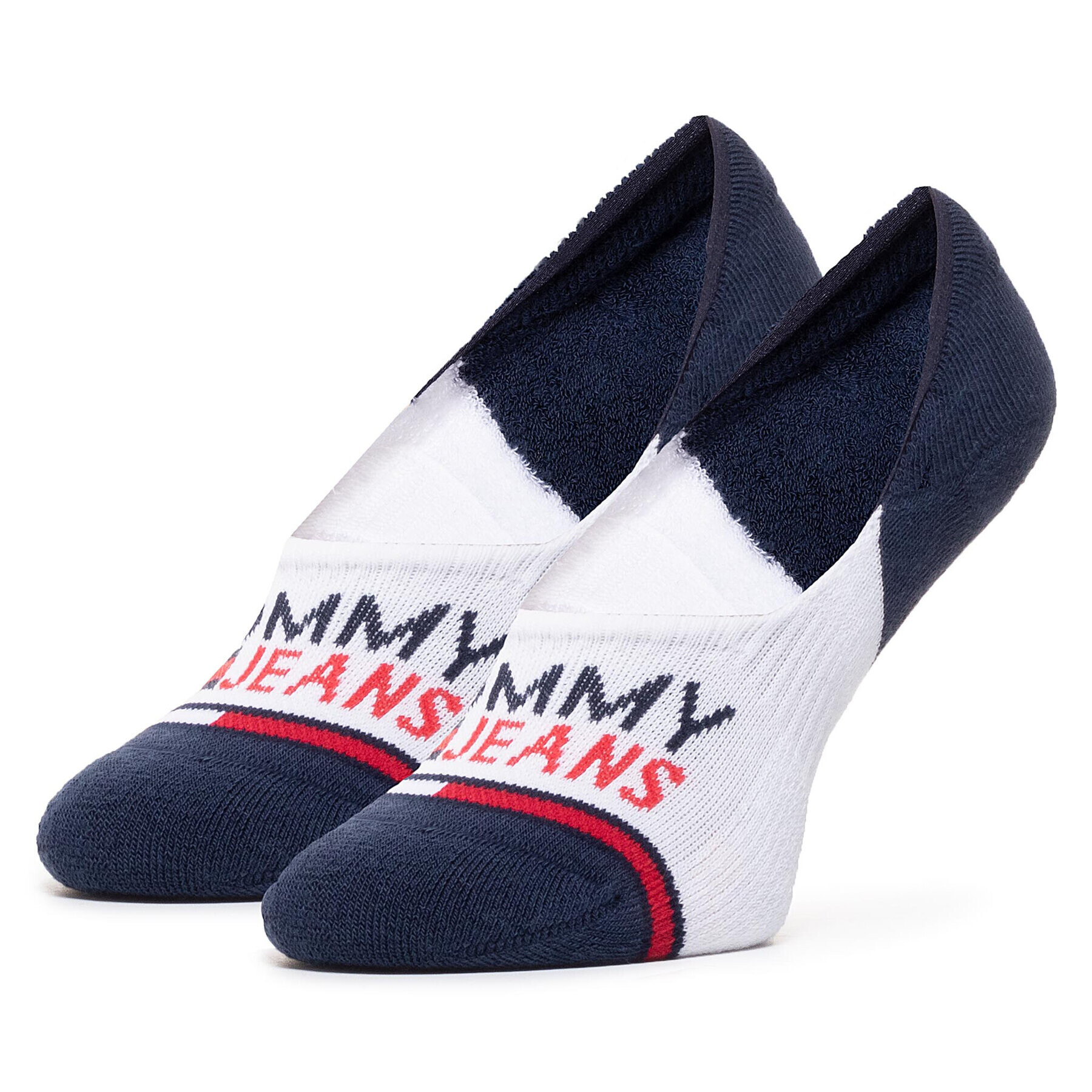 Tommy Jeans 2 pár/csomag unisex bokazokni 100000403 Fehér - Pepit.hu