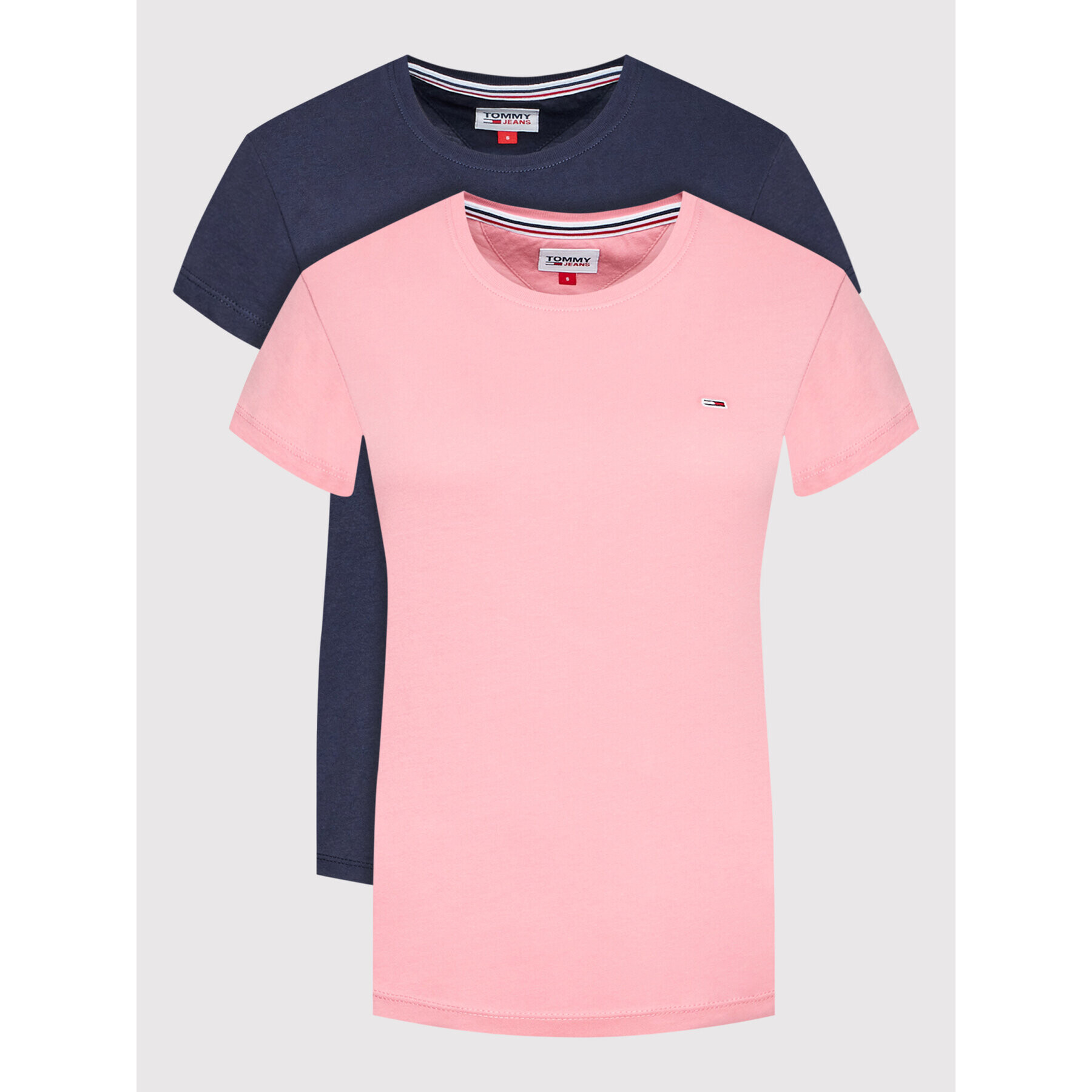 Tommy Jeans 2 póló készlet DW0DW11459 Színes Slim Fit - Pepit.hu