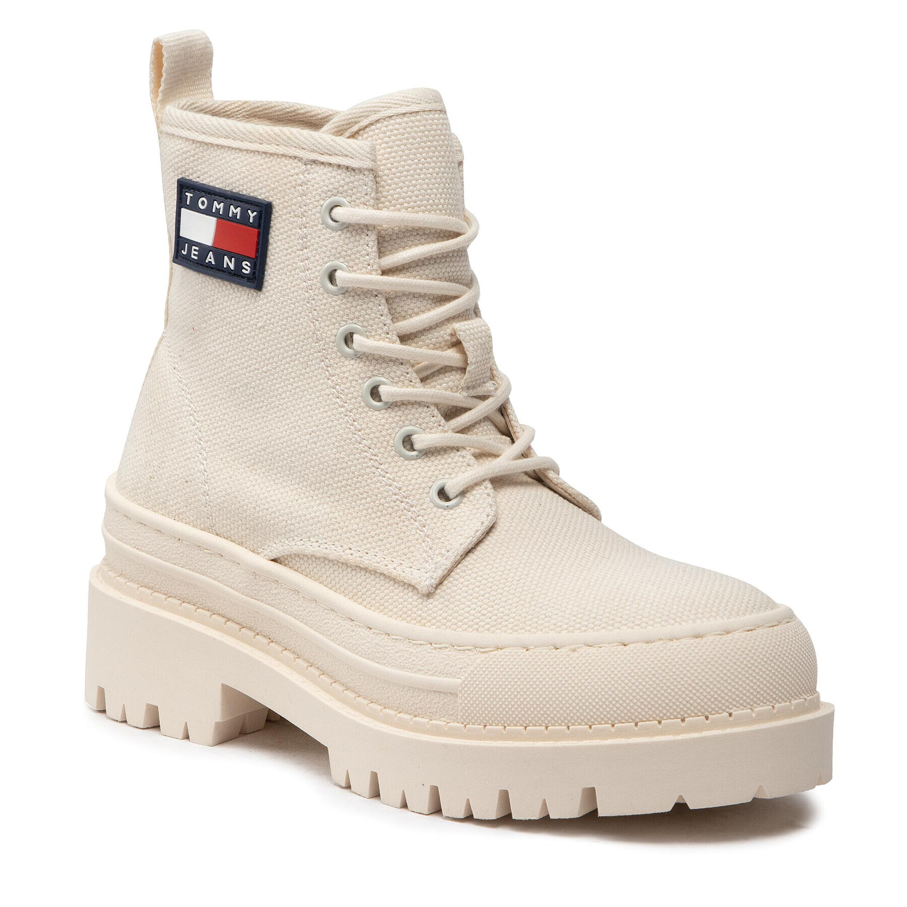 Tommy Jeans Bakancs Foxing Boot EN0EN01903 Bézs - Pepit.hu