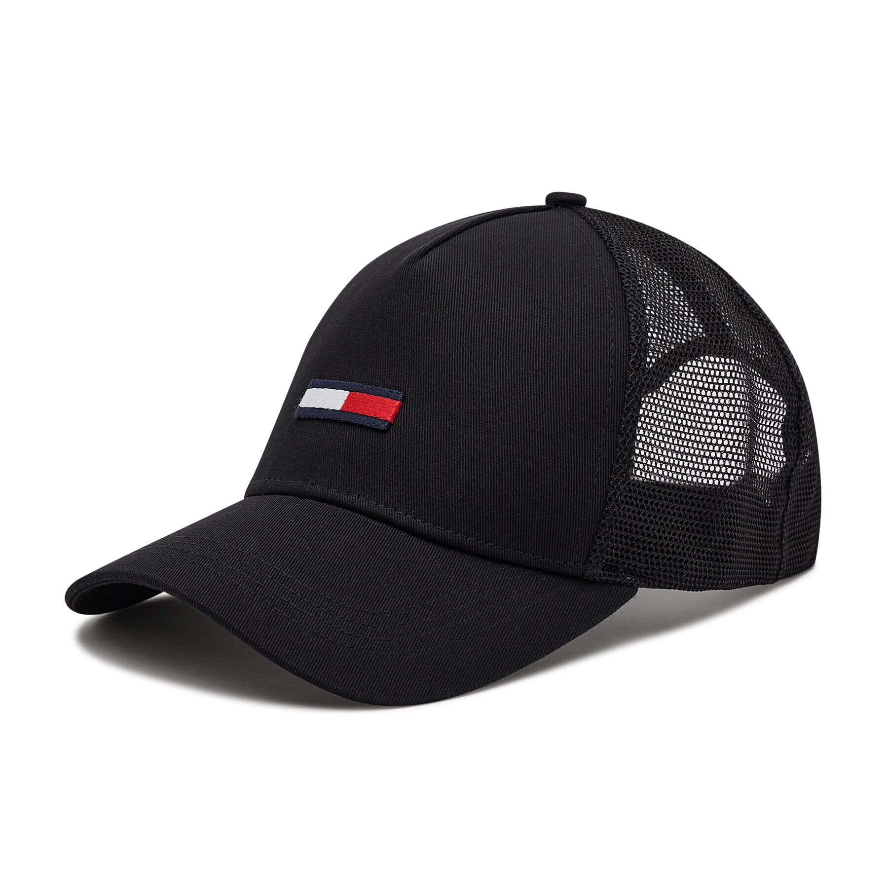 Tommy Jeans Baseball sapka Flag Trucker AM0AM07526 Fekete - Pepit.hu