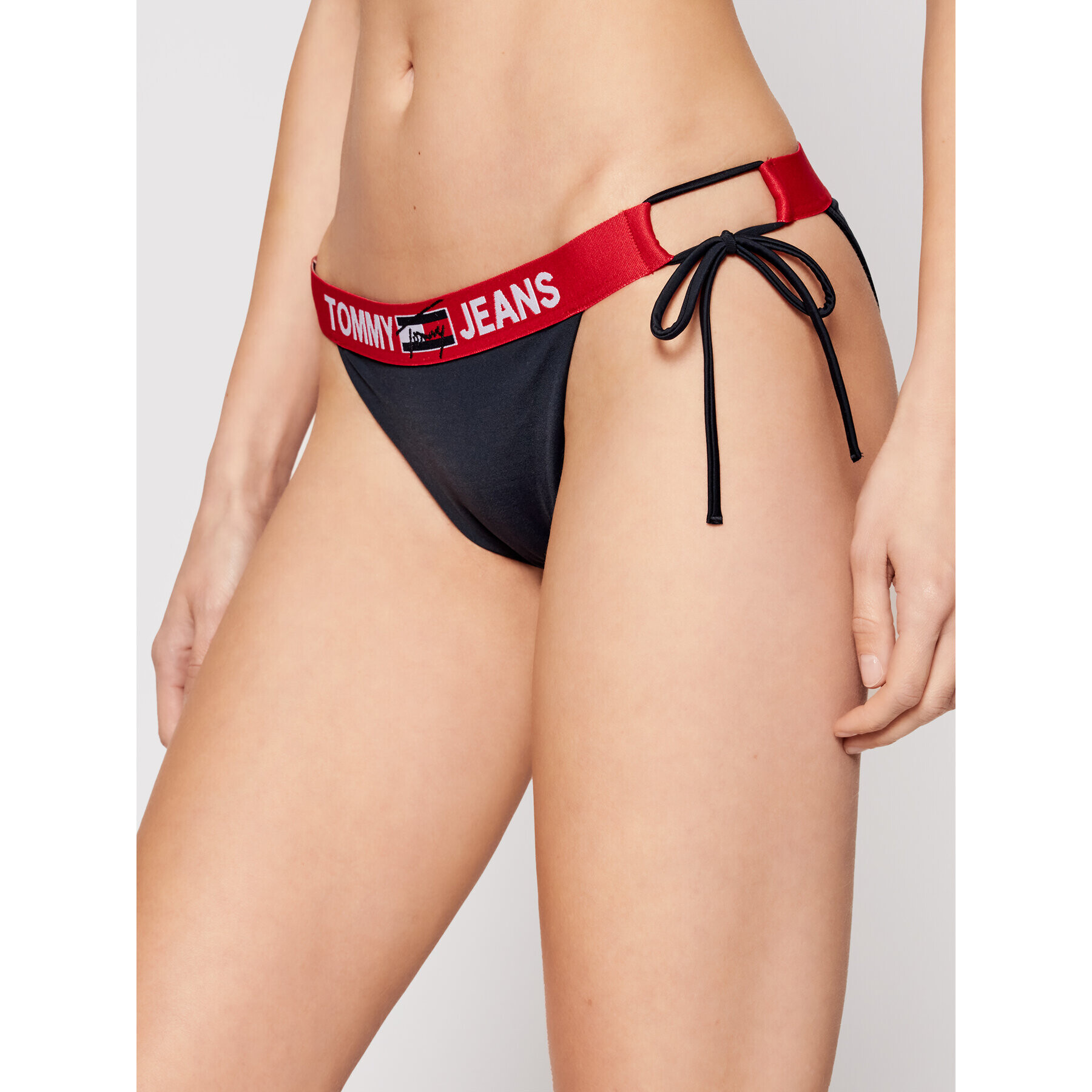 Tommy Jeans Bikini alsó Cheeky String UW0UW02944 Sötétkék - Pepit.hu