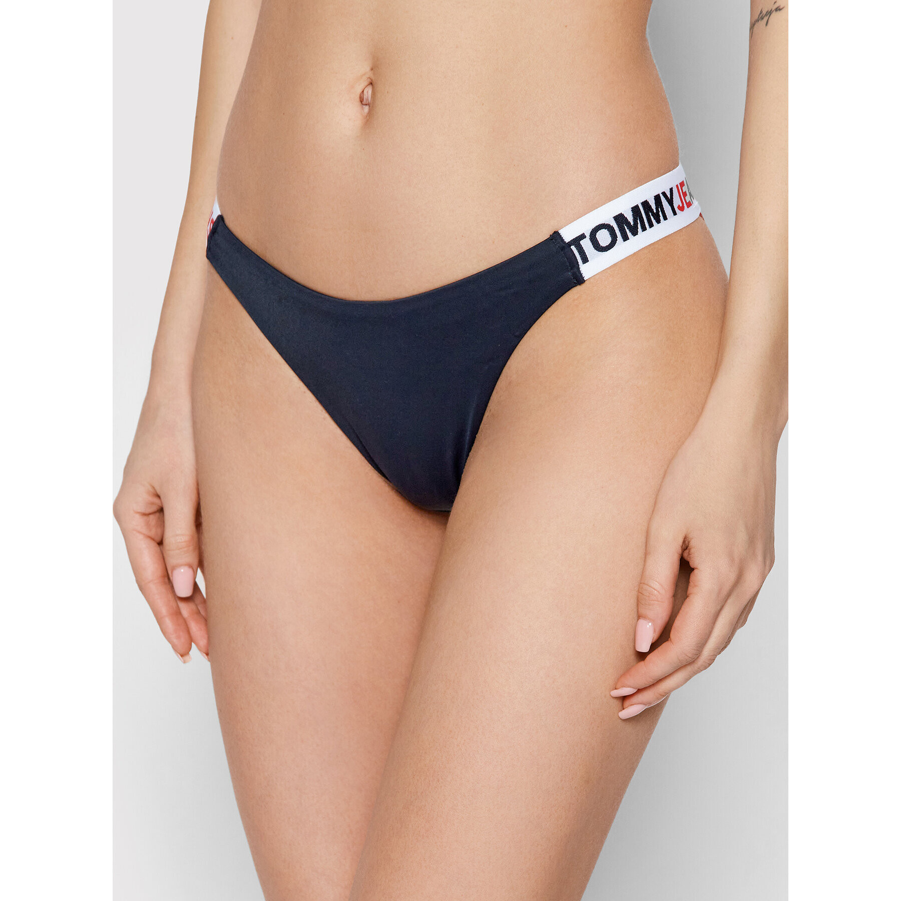 Tommy Jeans Bikini alsó UW0UW03400 Sötétkék - Pepit.hu