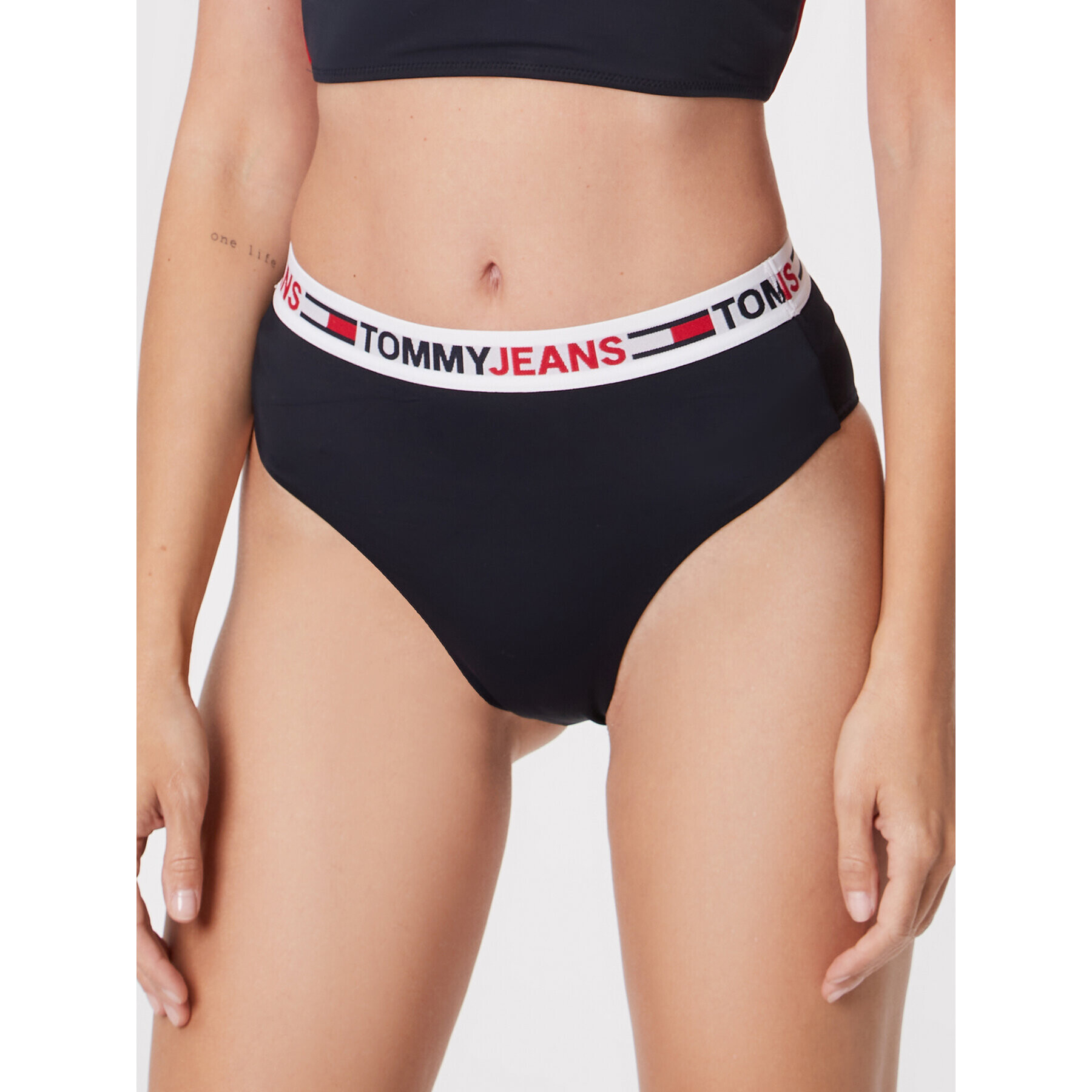 Tommy Jeans Bikini alsó UW0UW03402 Sötétkék - Pepit.hu