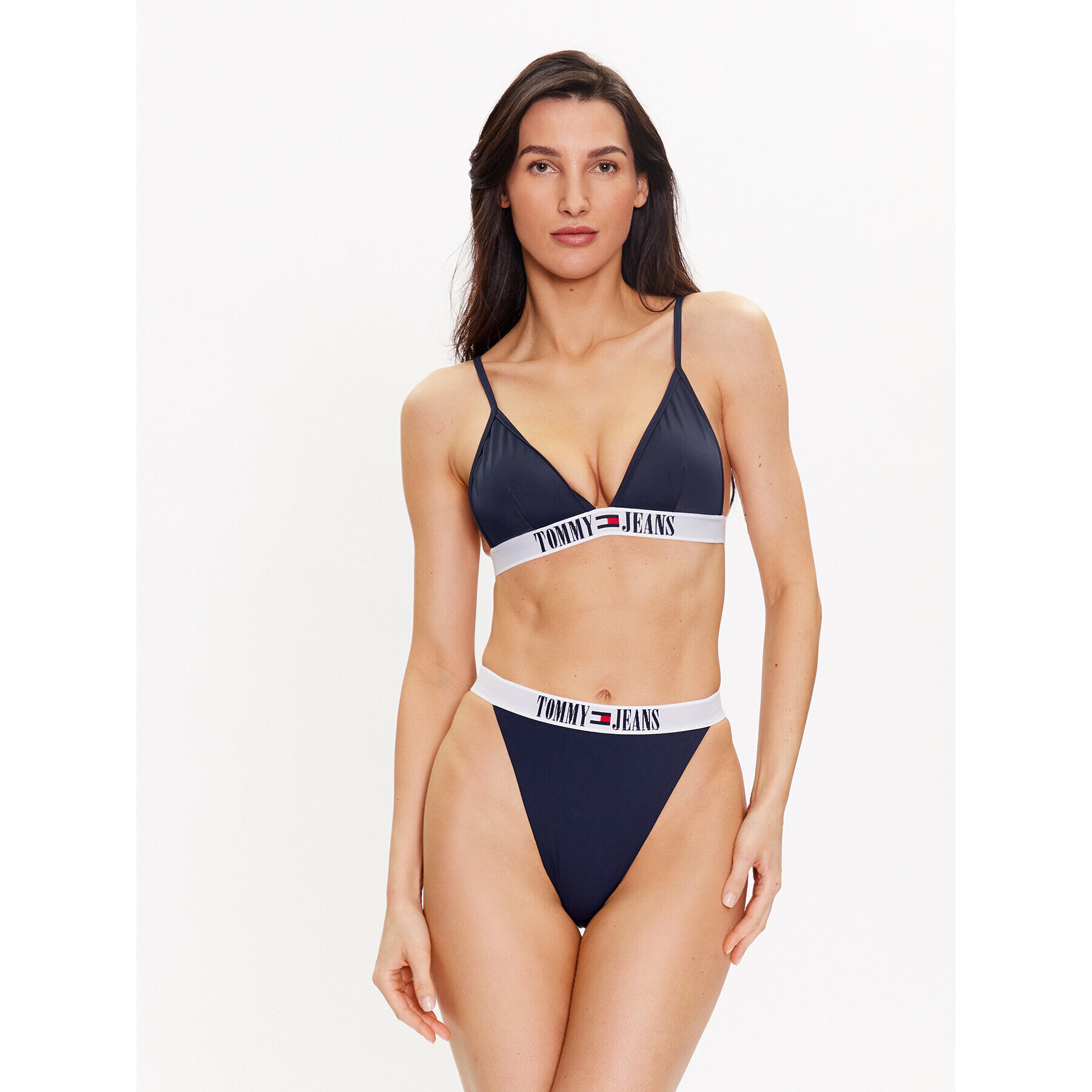 Tommy Jeans Bikini alsó UW0UW04087 Sötétkék - Pepit.hu