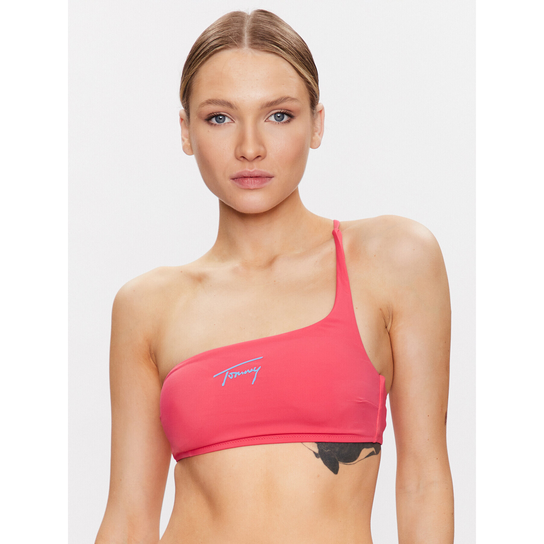 Tommy Jeans Bikini felső UW0UW04078 Rózsaszín - Pepit.hu