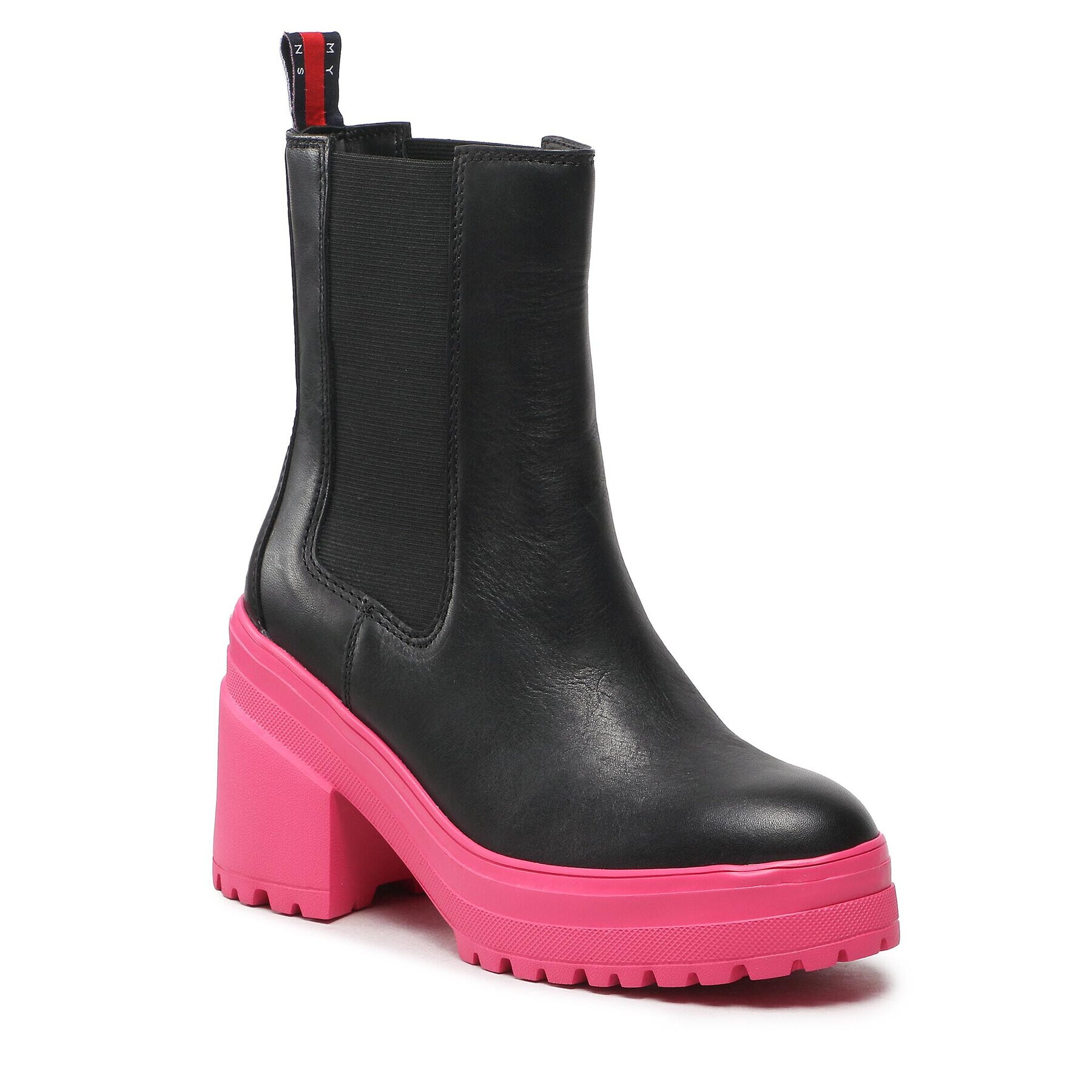 Tommy Jeans Bokacsizma Color Outsole Boot EN0EN02160 Fekete - Pepit.hu