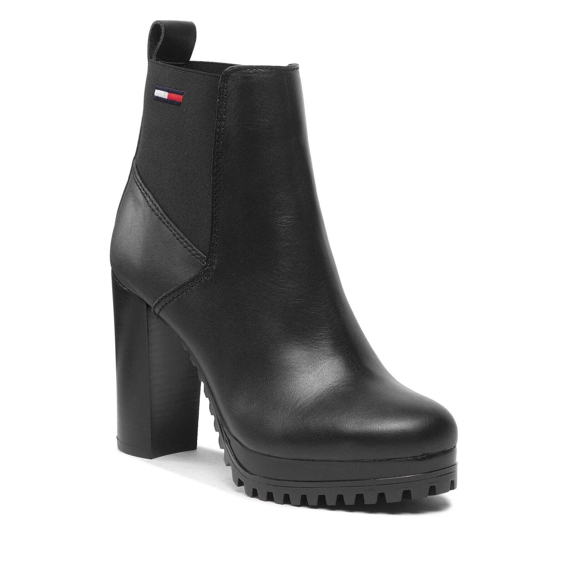 Tommy Jeans Bokacsizma Essential High Heel Boot EN0EN02045 Fekete - Pepit.hu