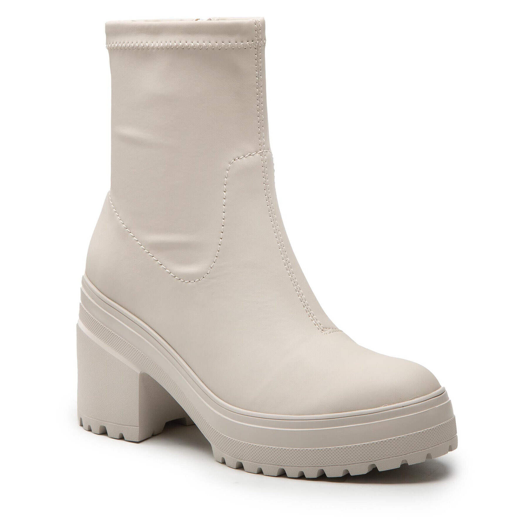 Tommy Jeans Bokacsizma Heeled Boot EN0EN01947 Bézs - Pepit.hu