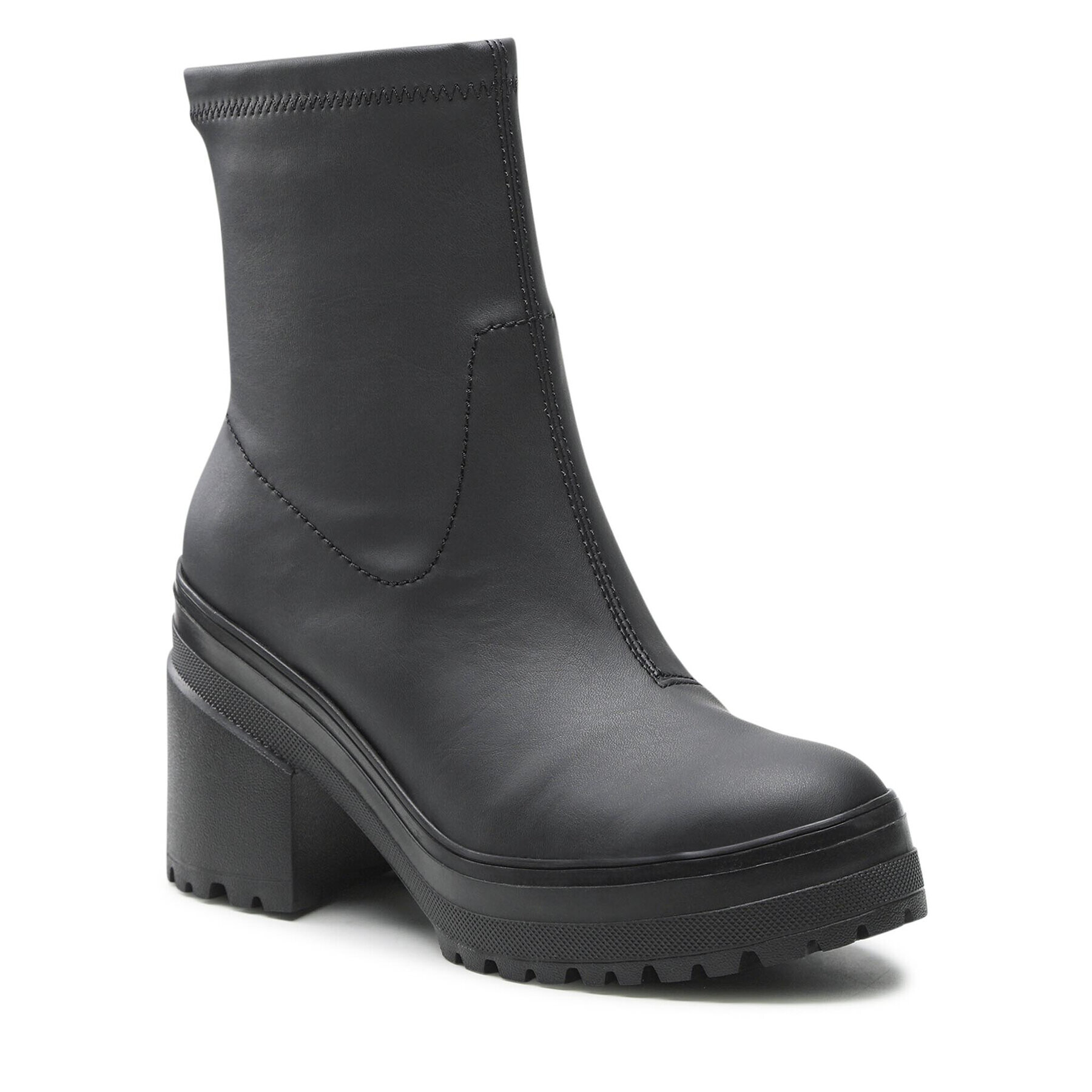 Tommy Jeans Bokacsizma Heeled Boot EN0EN01947 Fekete - Pepit.hu