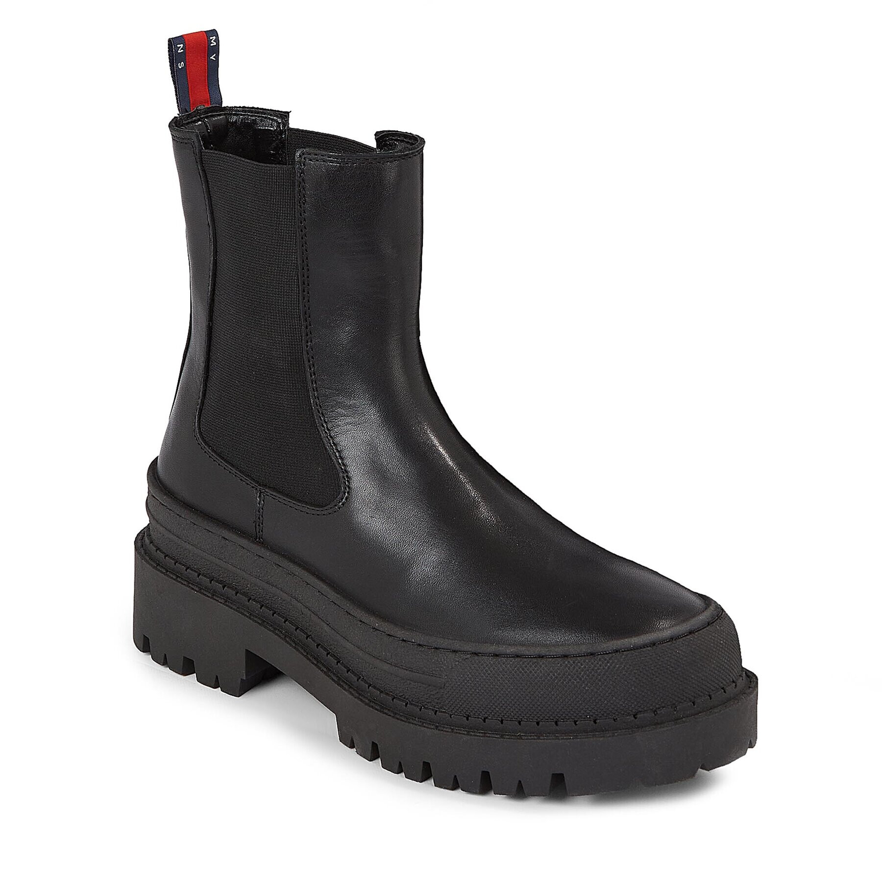 Tommy Jeans Bokacsizma Tjw Chelsea Foxing Boot EN0EN02289 Fekete - Pepit.hu