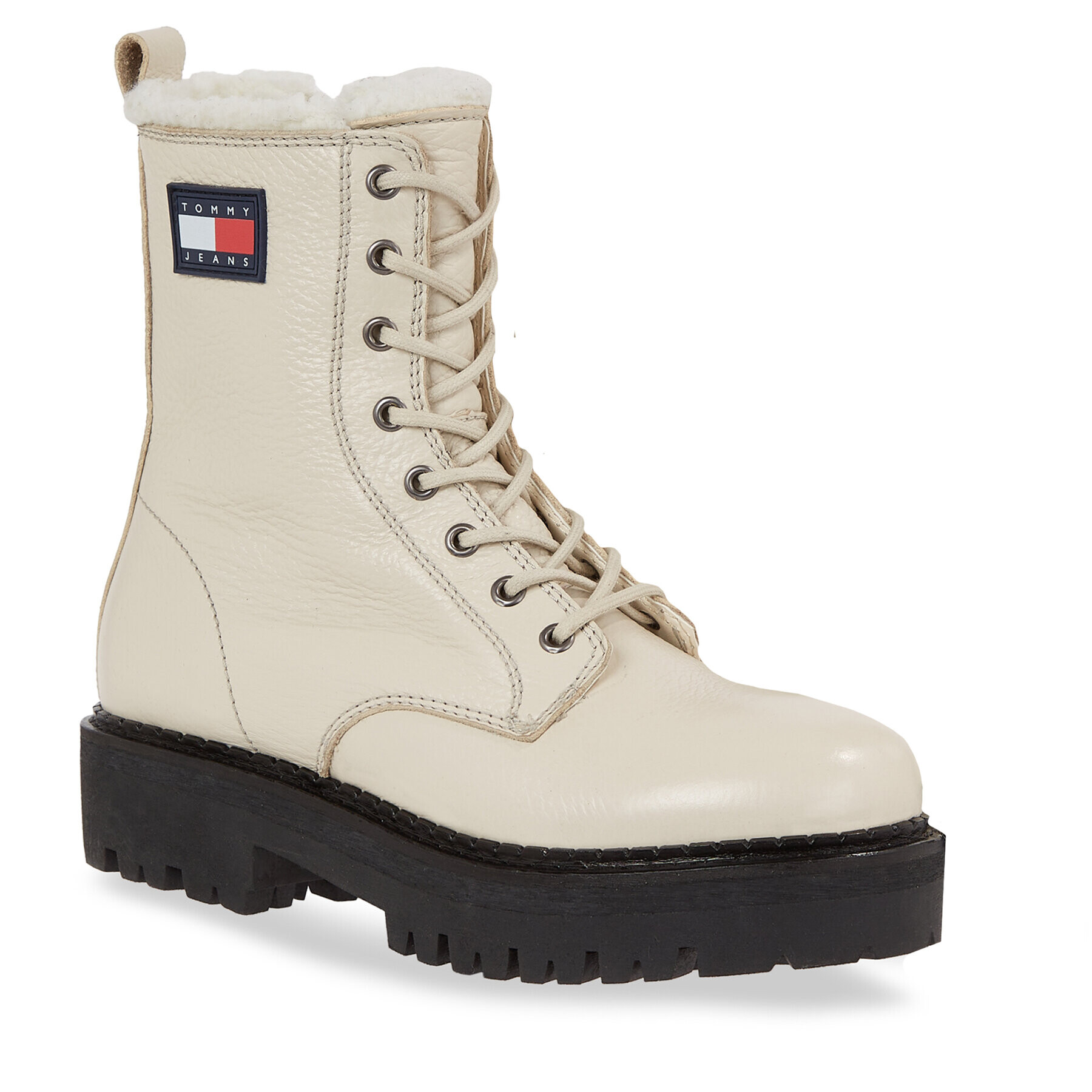 Tommy Jeans Bokacsizma Tjw Urban Boot Tumbled Ltr Wl EN0EN02317 Bézs - Pepit.hu