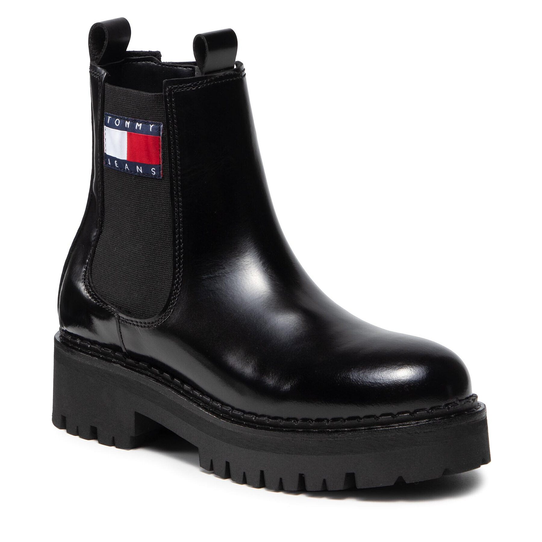 Tommy Jeans Bokacsizma Urban Chelsea Boot EN0EN01540 Fekete - Pepit.hu