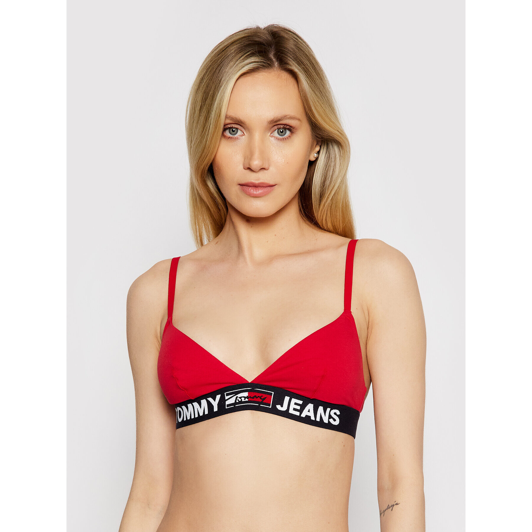 Tommy Jeans Bralette melltartó UW0UW02721 Piros - Pepit.hu