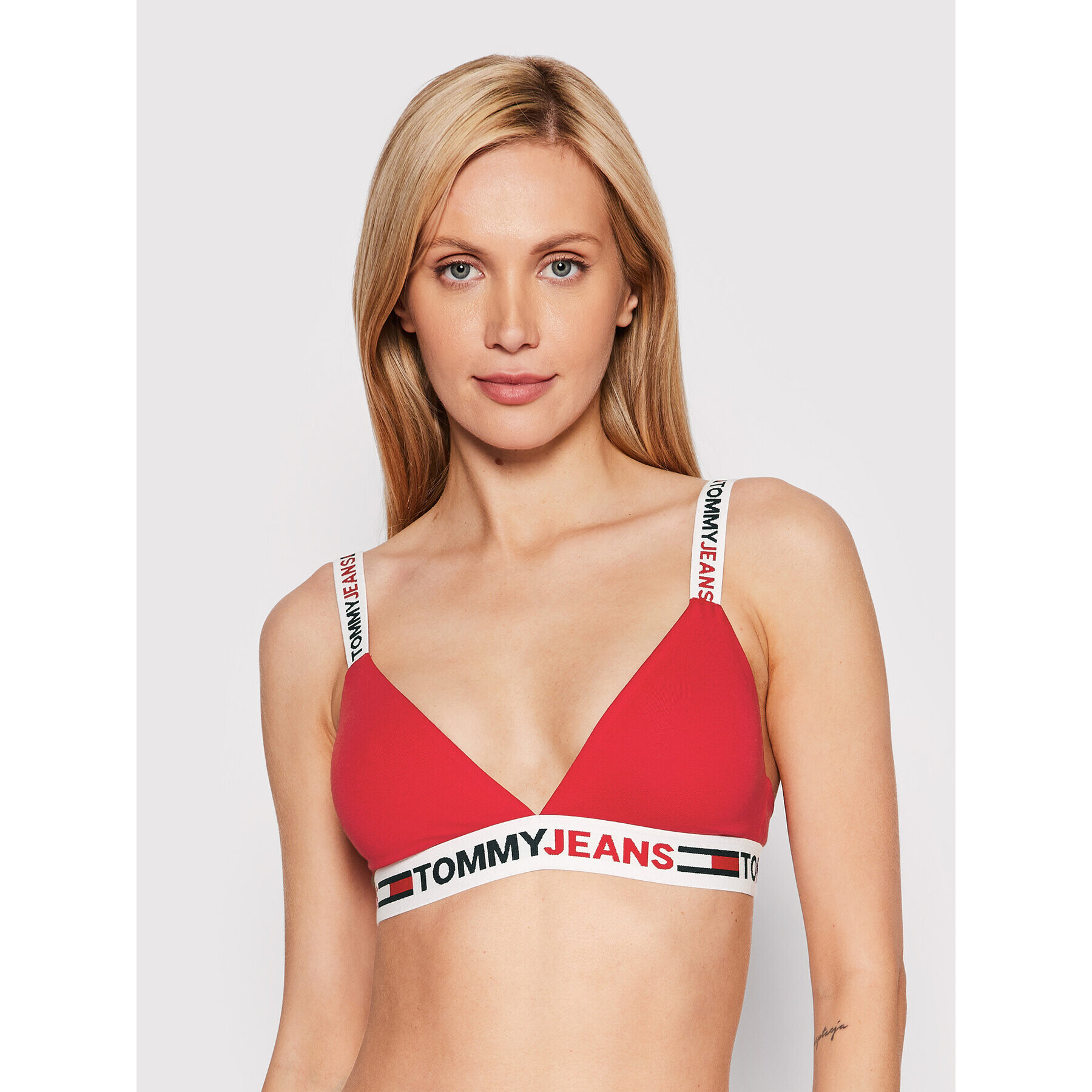 Tommy Jeans Bralette melltartó UW0UW03500 Piros - Pepit.hu