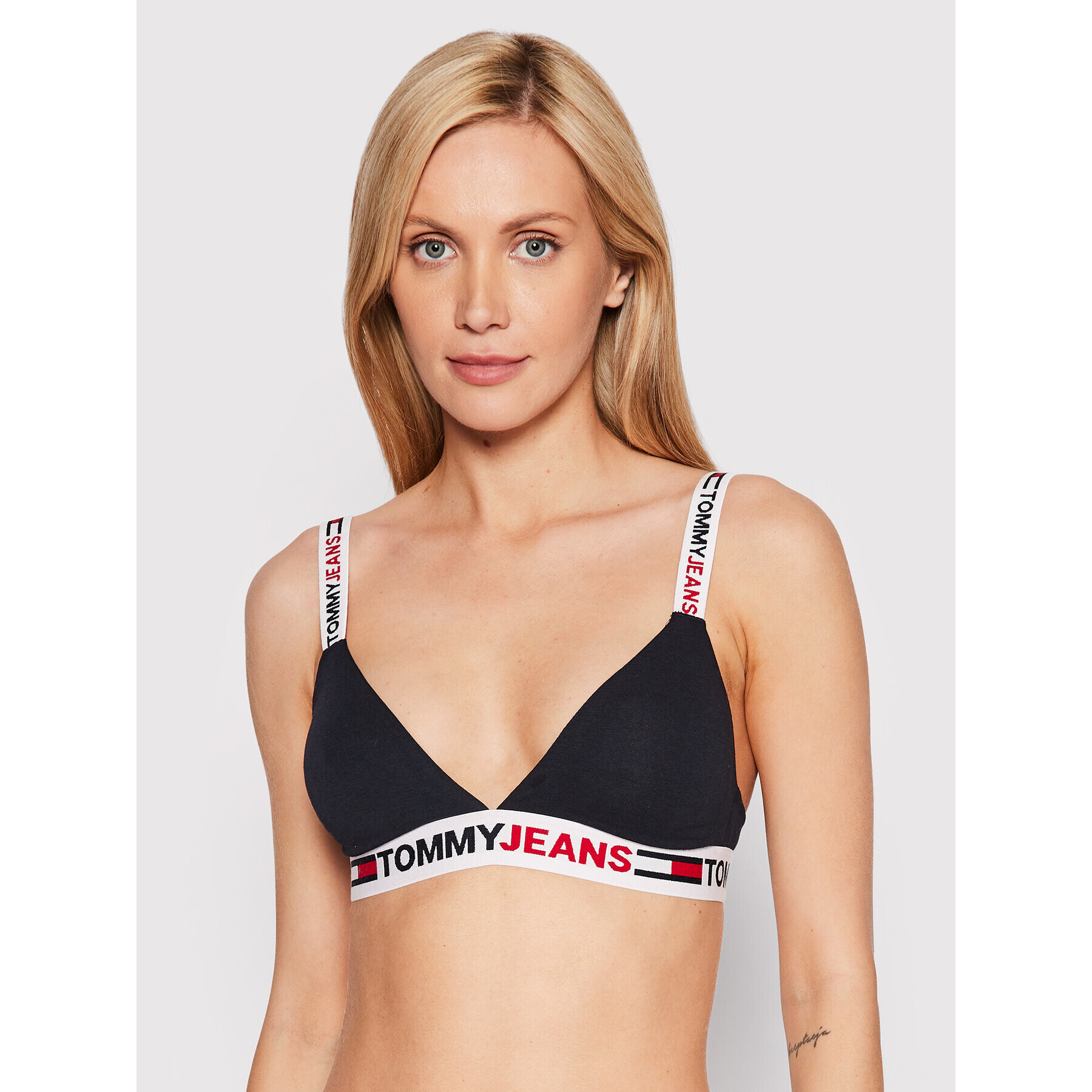 Tommy Jeans Bralette melltartó UW0UW03500 Sötétkék - Pepit.hu