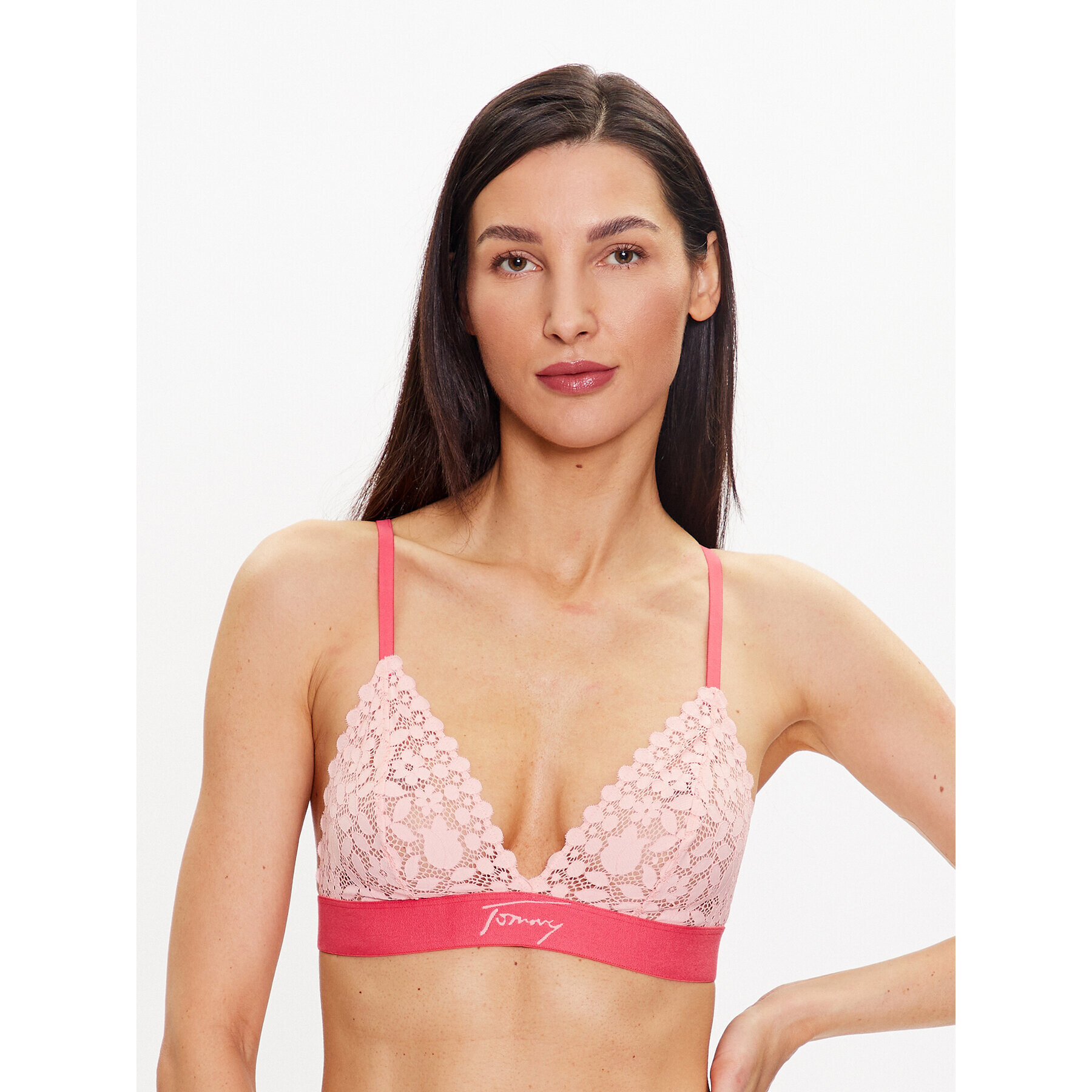 Tommy Jeans Bralette melltartó UW0UW04258 Rózsaszín - Pepit.hu