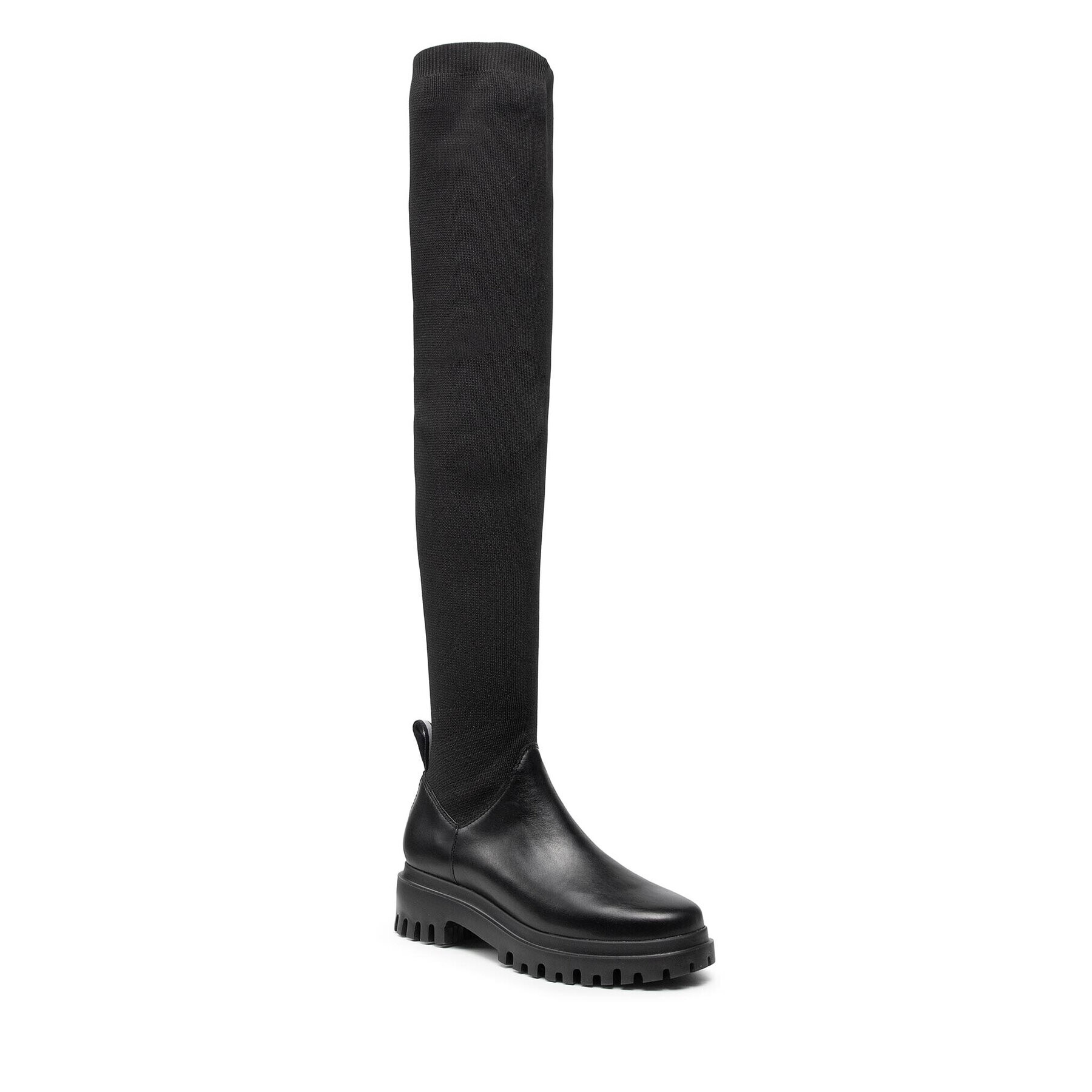 Tommy Jeans Combcsizma Over The Knee Substainable Boot EN0EN01637 Fekete - Pepit.hu