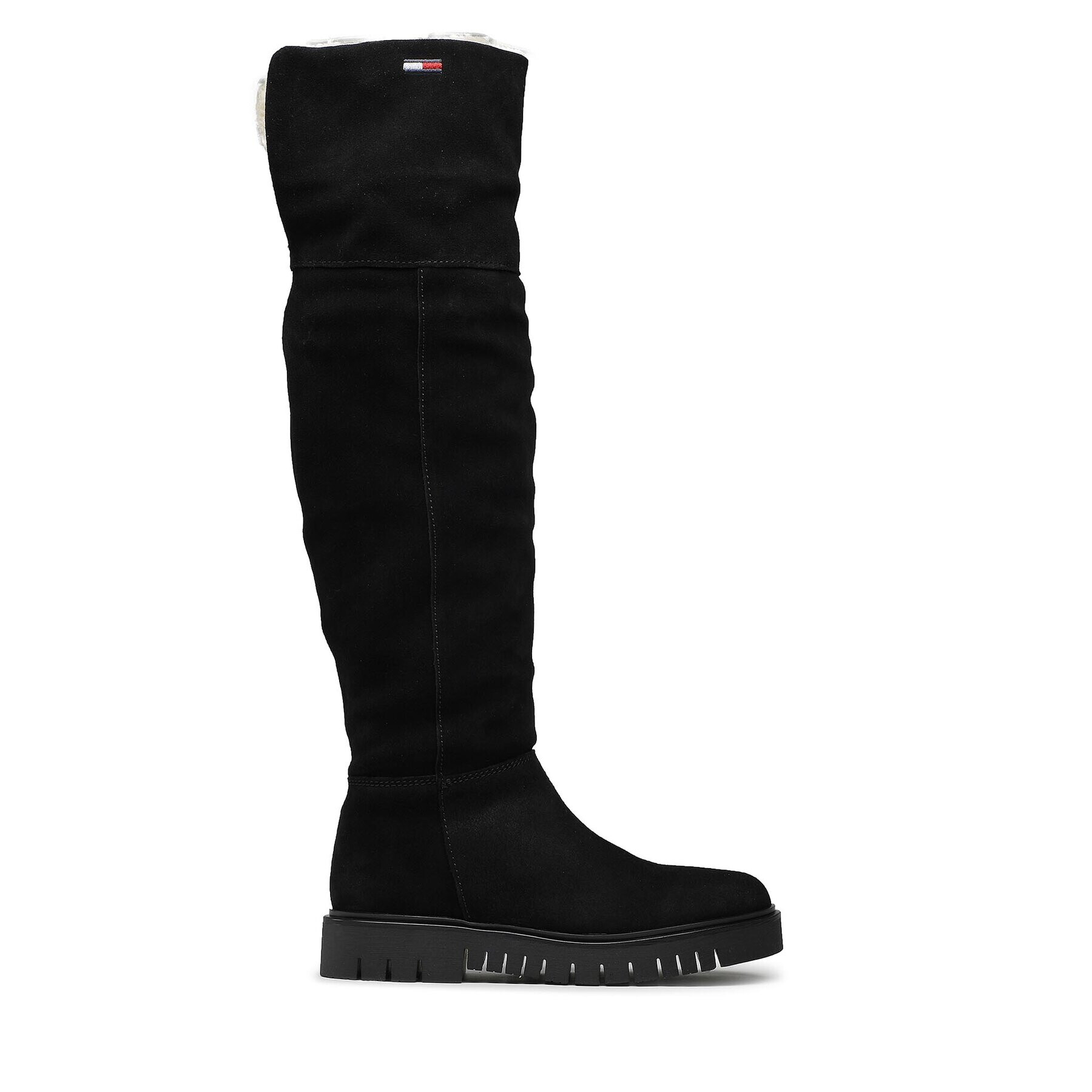 Tommy Jeans Combcsizma Warmlined Long Boot EN0EN01994 Fekete - Pepit.hu