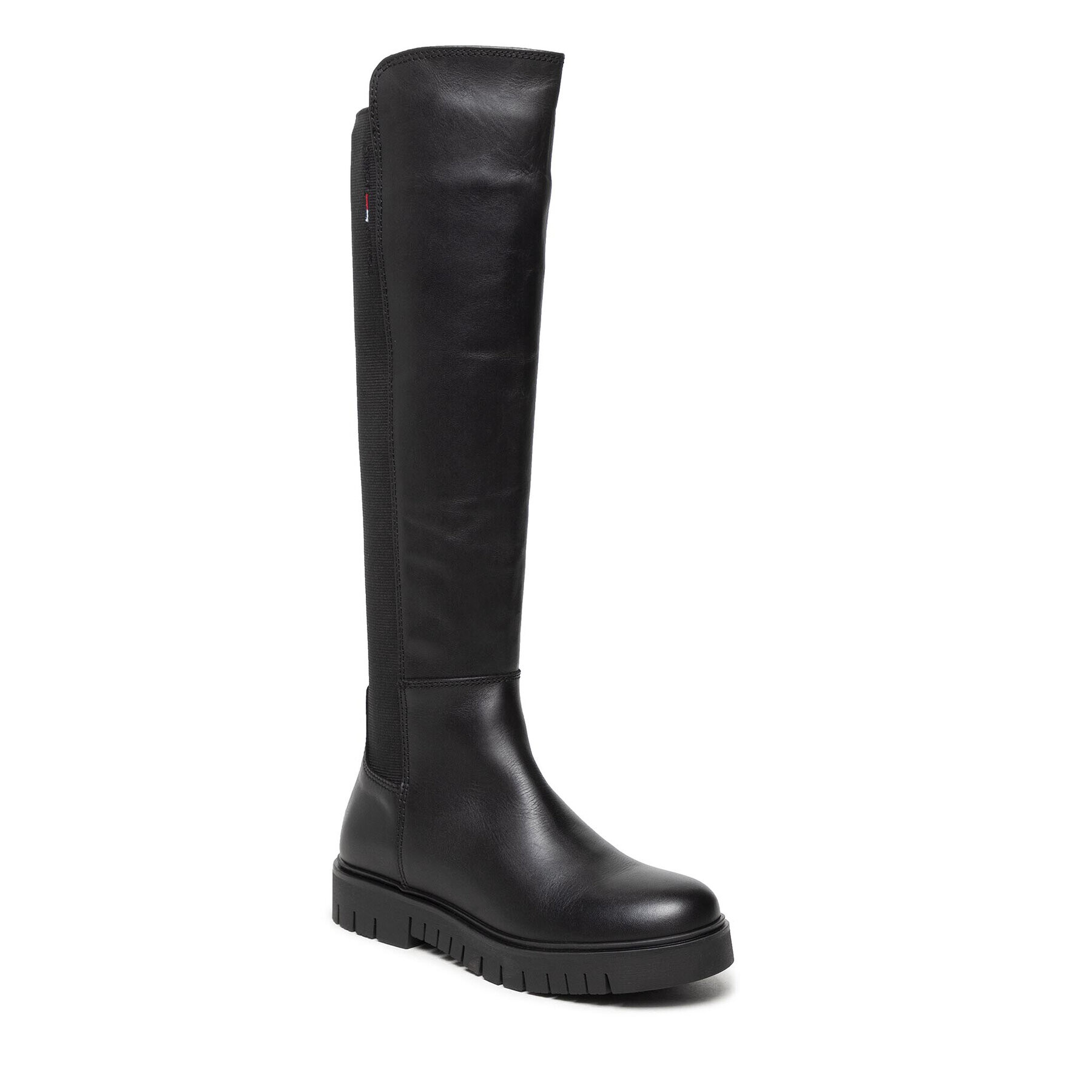 Tommy Jeans Csizma Essrentiales Longboot EN0EN01549 Fekete - Pepit.hu