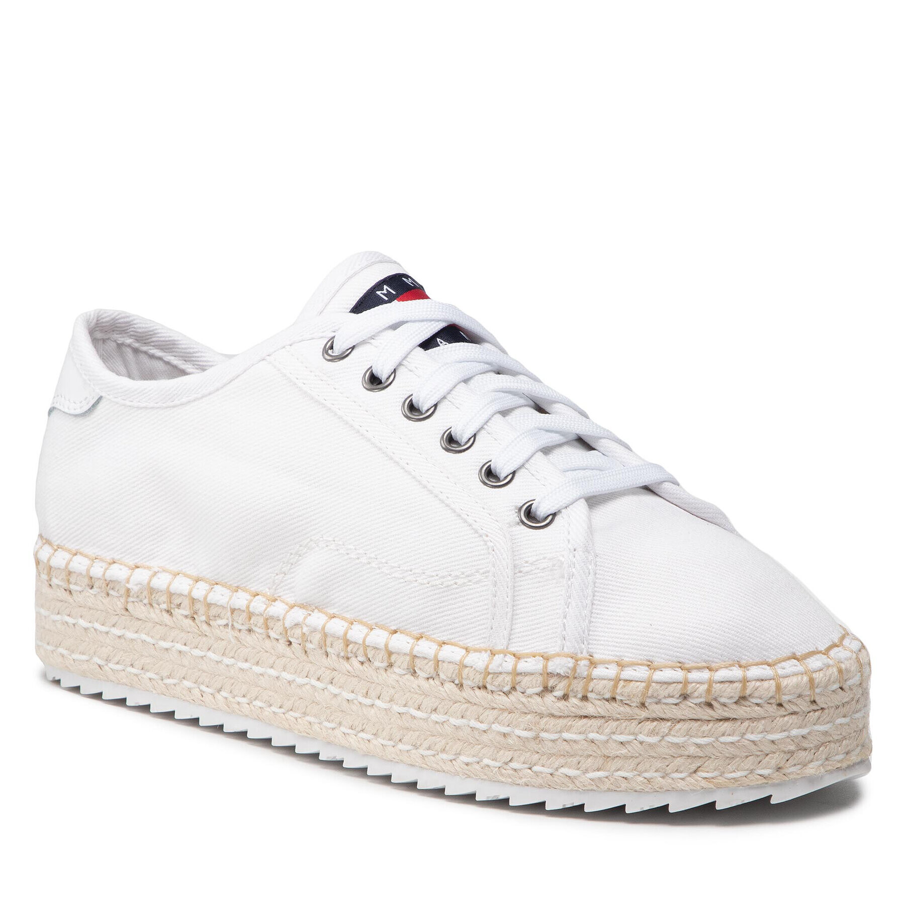 Tommy Jeans Espadrilles Lace Up Esspadrilles EN0EN01813 Fehér - Pepit.hu