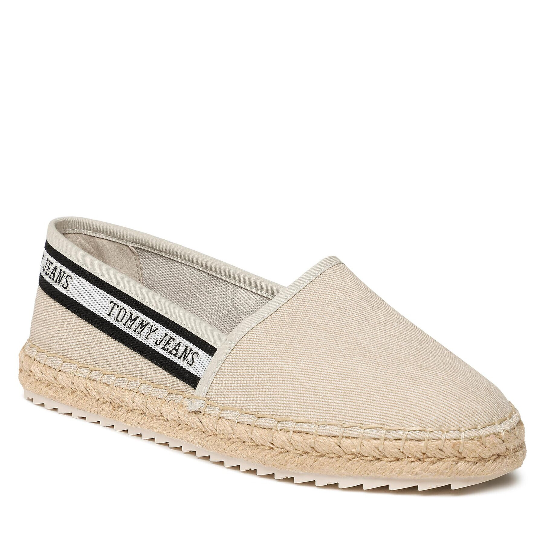 Tommy Jeans Espadrilles Tjw Flatform Webbing Espadrille EN0EN02362 Bézs - Pepit.hu