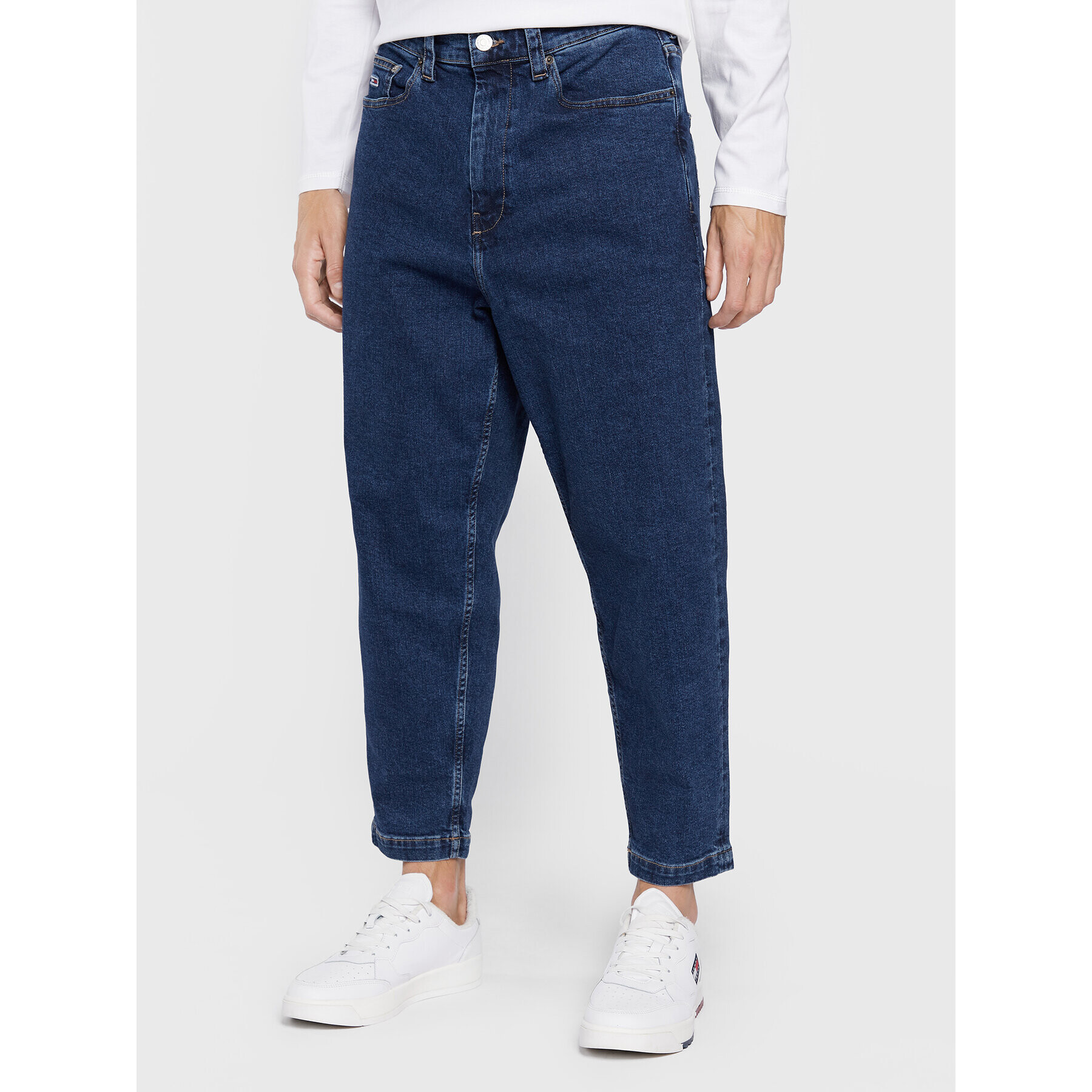 Tommy Jeans Farmer Bax DM0DM13692 Sötétkék Relaxed Fit - Pepit.hu