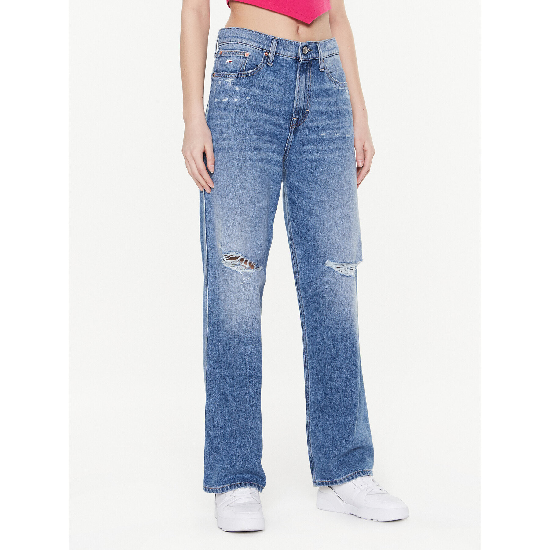 Tommy Jeans Farmer Betsy DW0DW14798 Kék Wide Leg - Pepit.hu