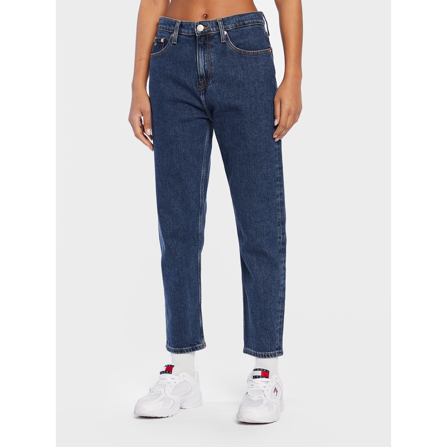 Tommy Jeans Farmer Izzie DW0DW14829 Sötétkék Skinny Ankle Fit - Pepit.hu