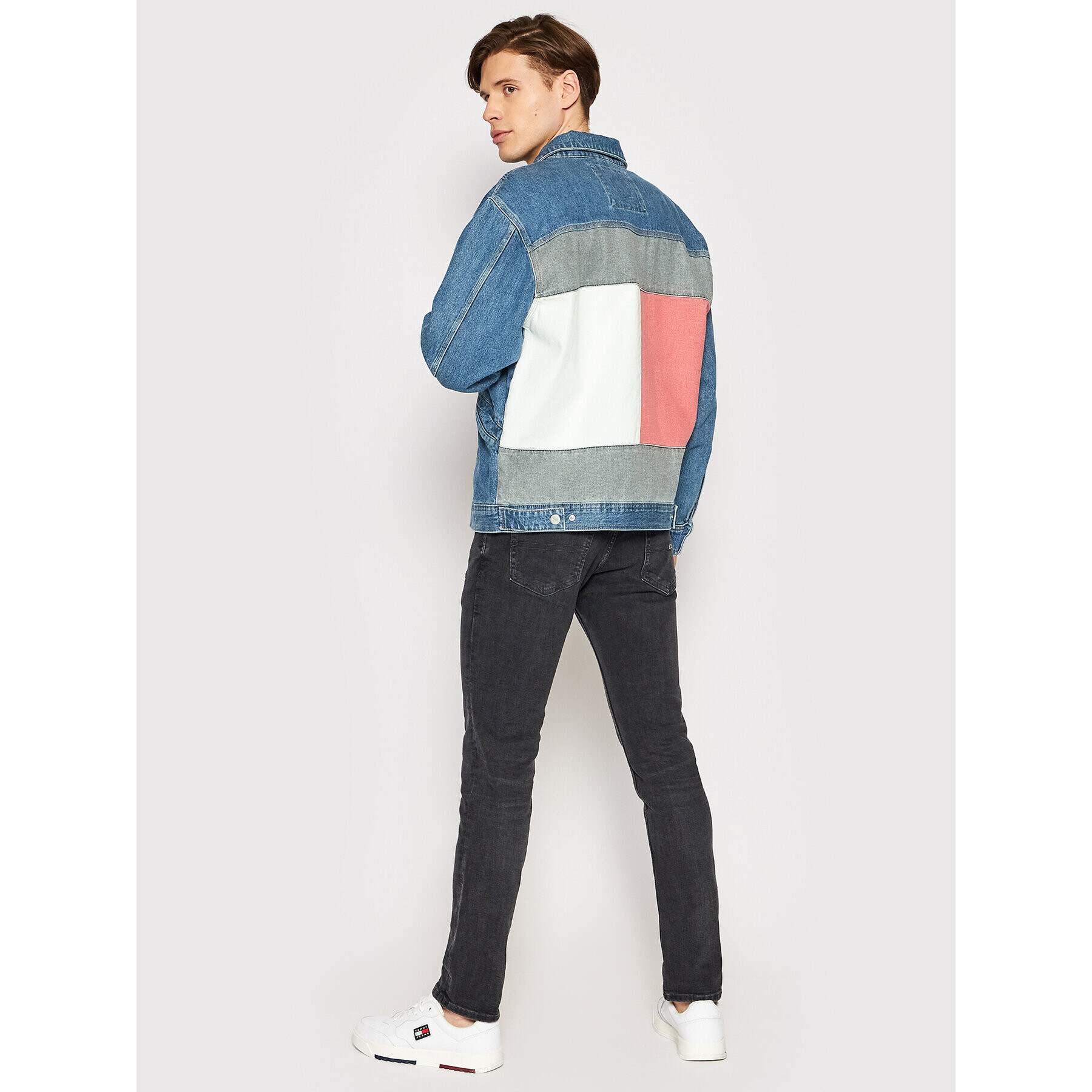 Tommy Jeans Farmer kabát Archy DM0DM12750 Kék Oversize - Pepit.hu