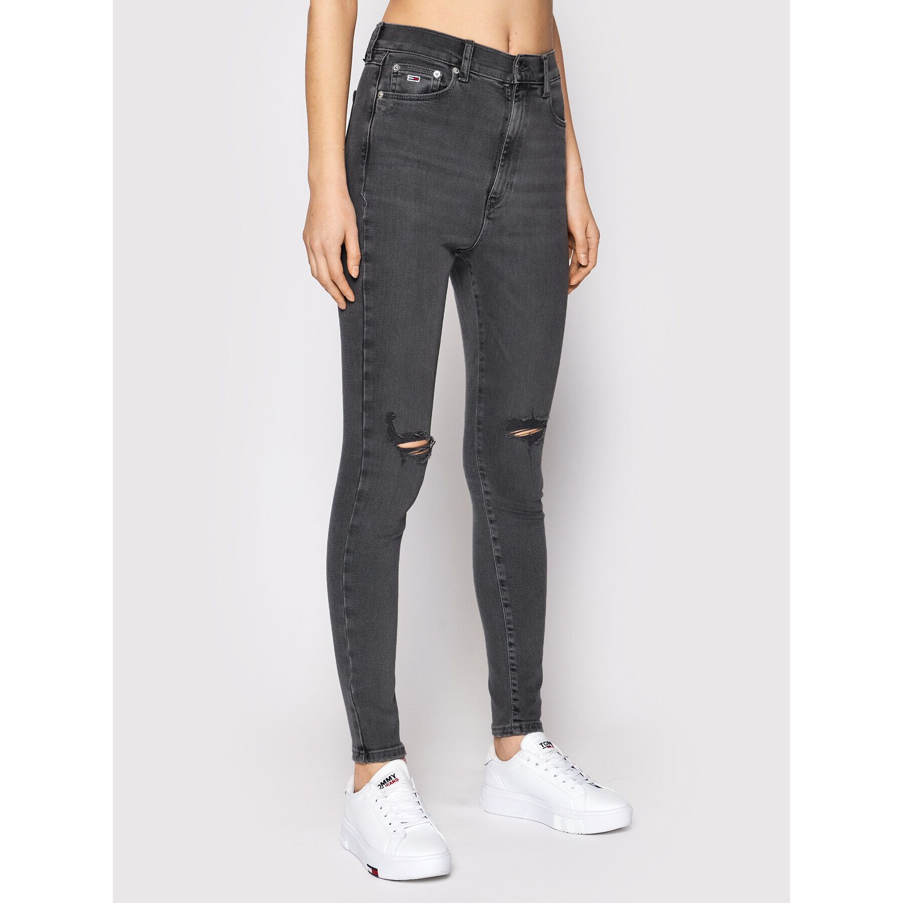 Tommy Jeans Farmer Melany DW0DW11555 Szürke Skinny Fit - Pepit.hu