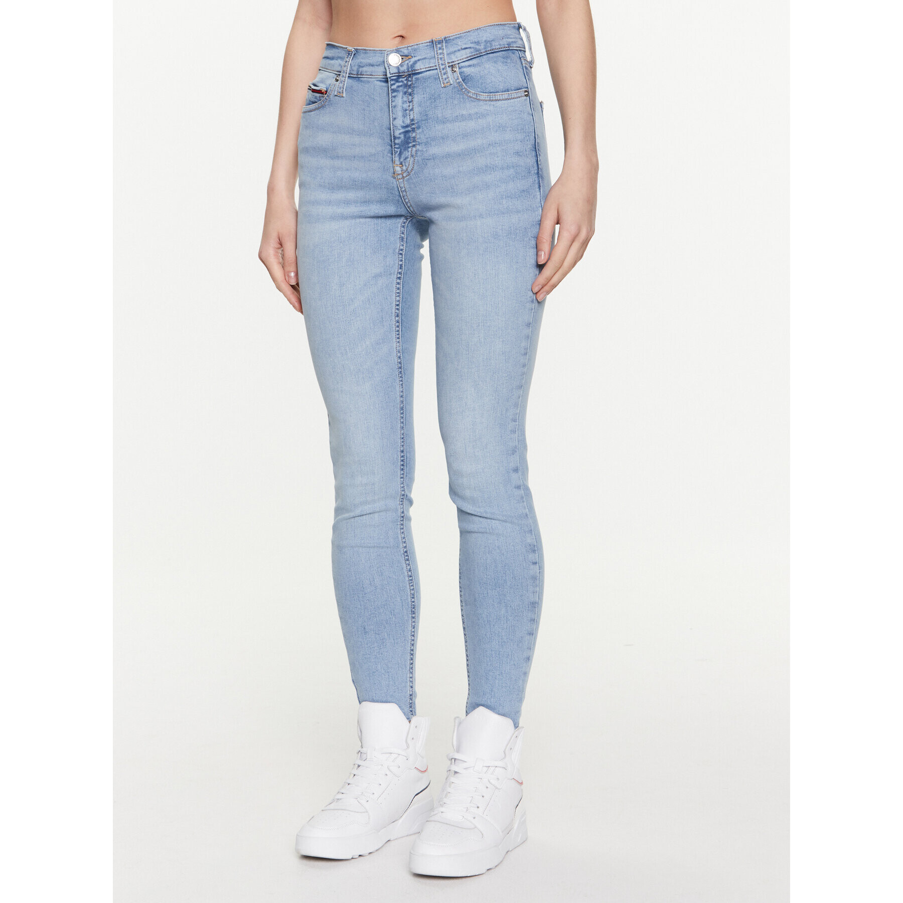 Tommy Jeans Farmer Nora DW0DW15490 Kék Skinny Fit - Pepit.hu