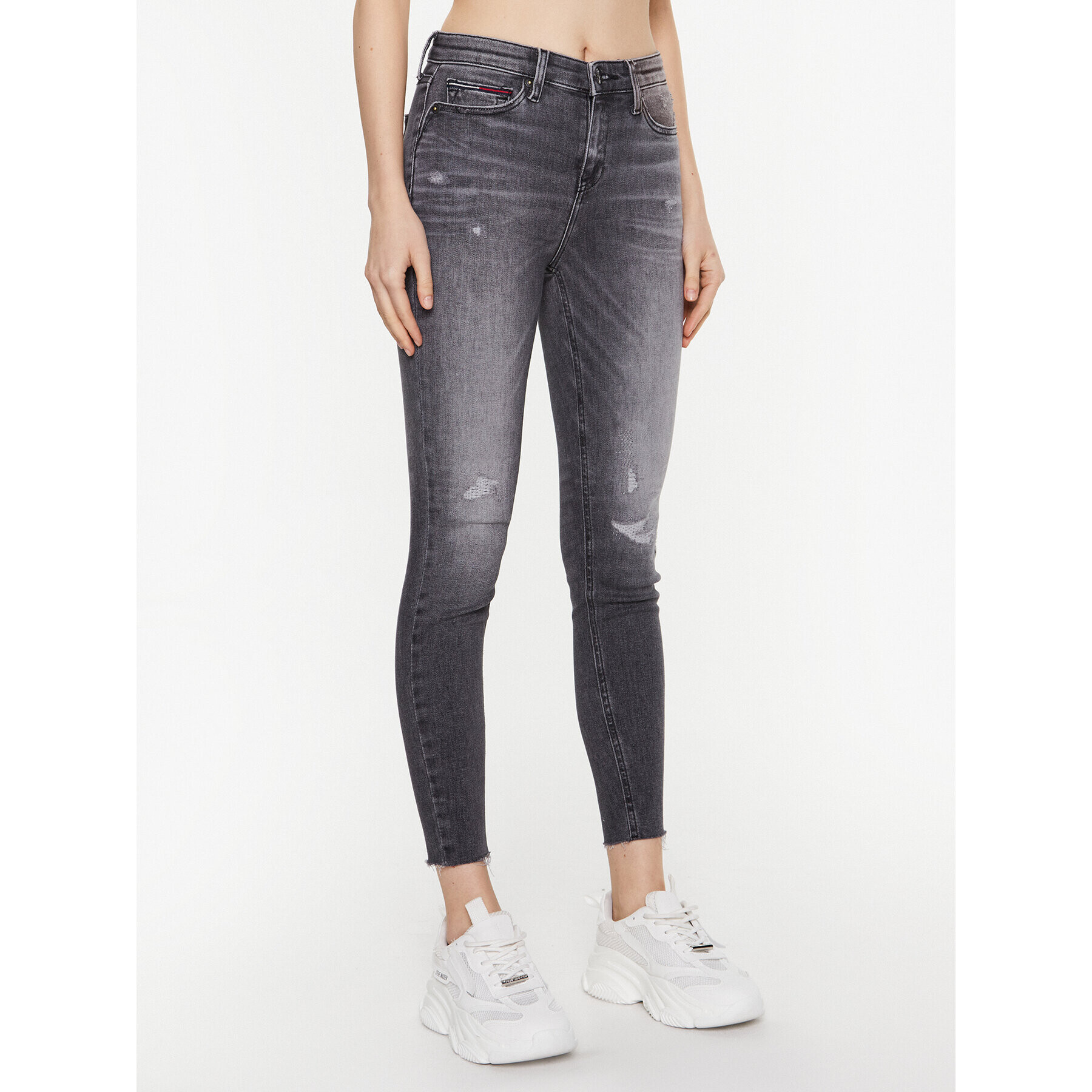 Tommy Jeans Farmer Nora DW0DW15497 Szürke Skinny Fit - Pepit.hu