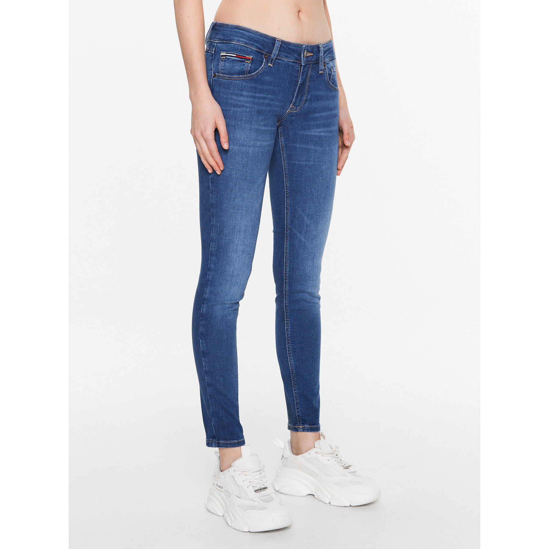 Tommy Jeans Farmer Scarlett DW0DW15781 Kék Skinny Fit - Pepit.hu